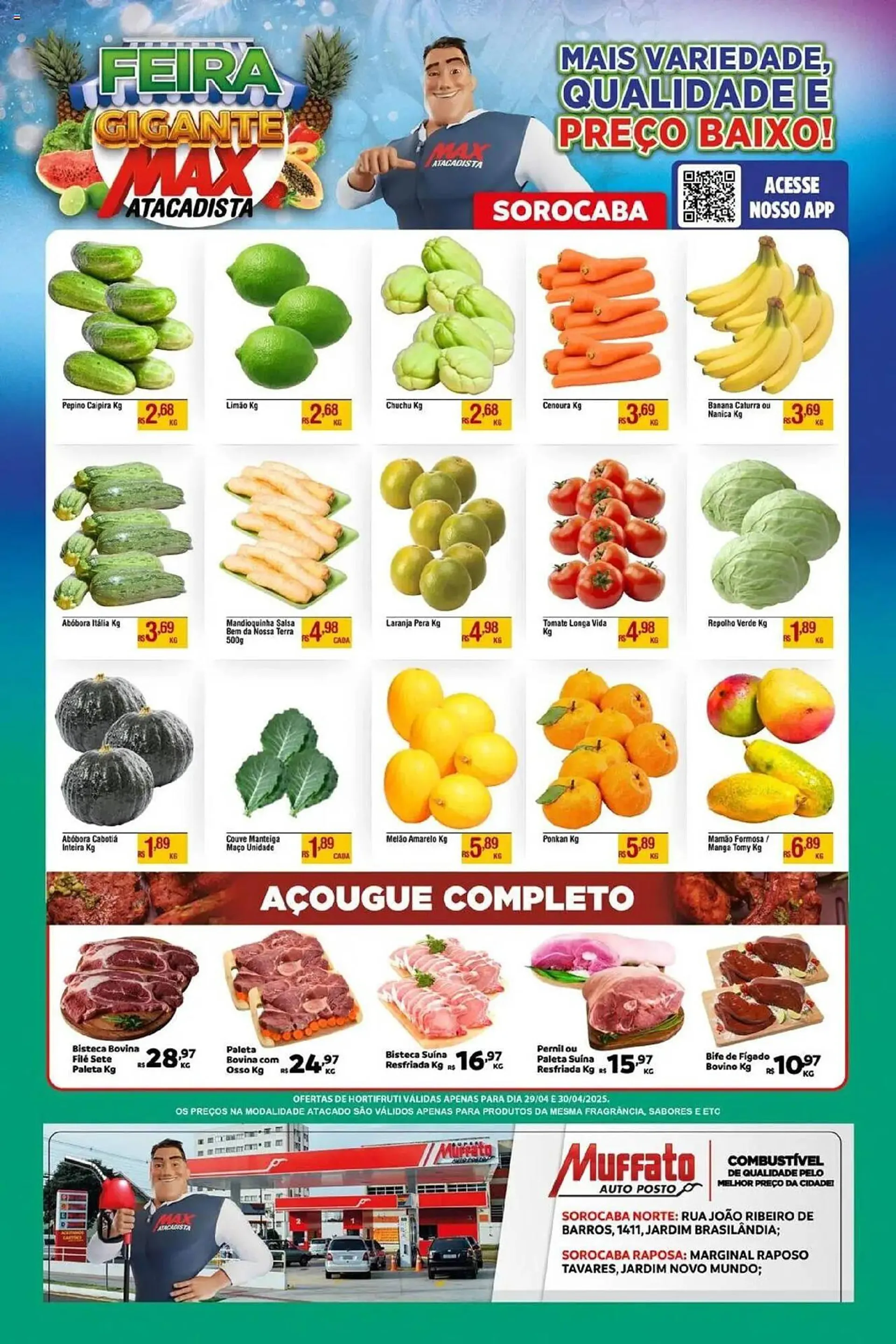 Encarte de Catálogo Max Atacadista 29 de abril até 30 de abril 2025 - Pagina 1