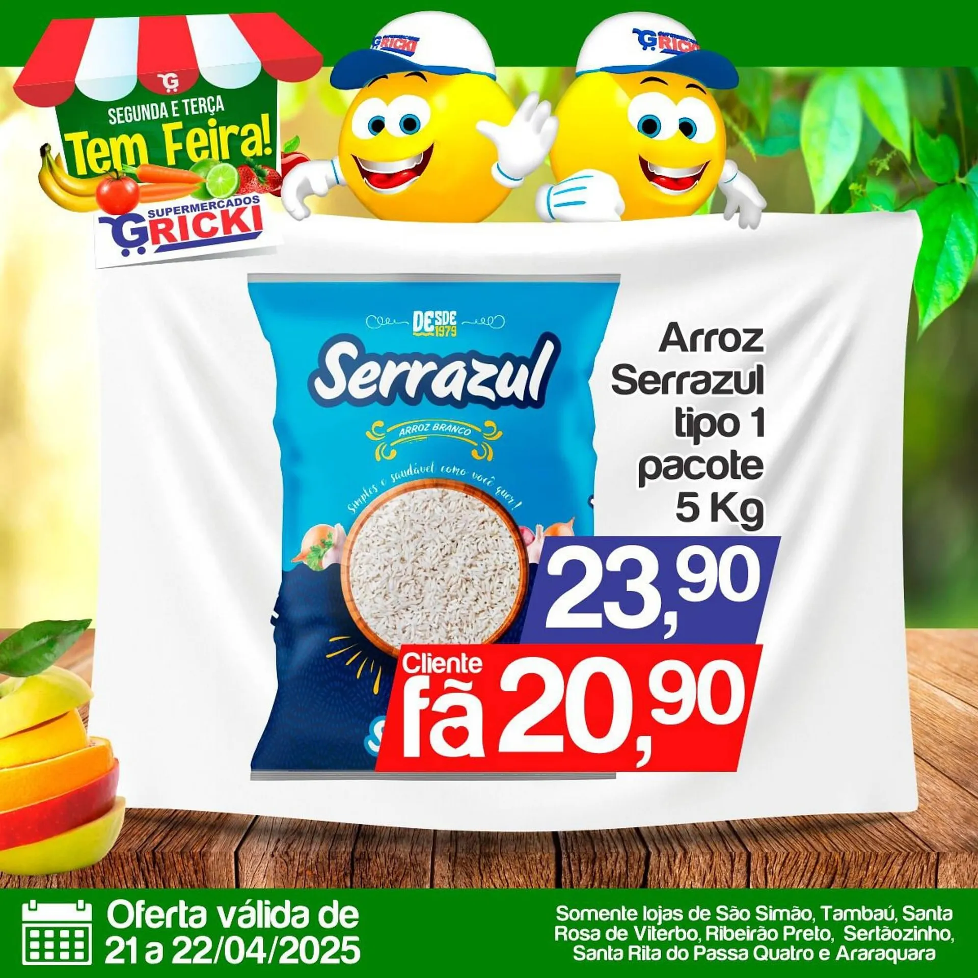 Encarte de Catálogo Supermercados Gricki 21 de abril até 22 de abril 2025 - Pagina 6