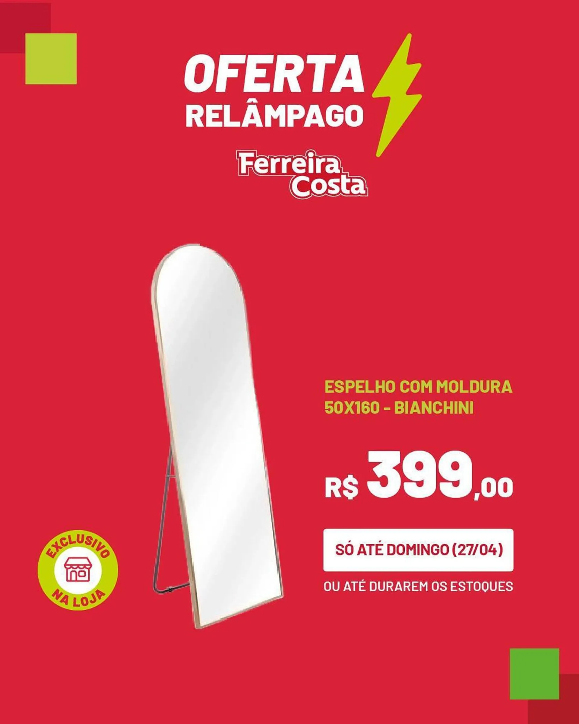 Encarte de Catálogo Ferreira Costa 23 de abril até 26 de abril 2025 - Pagina 3