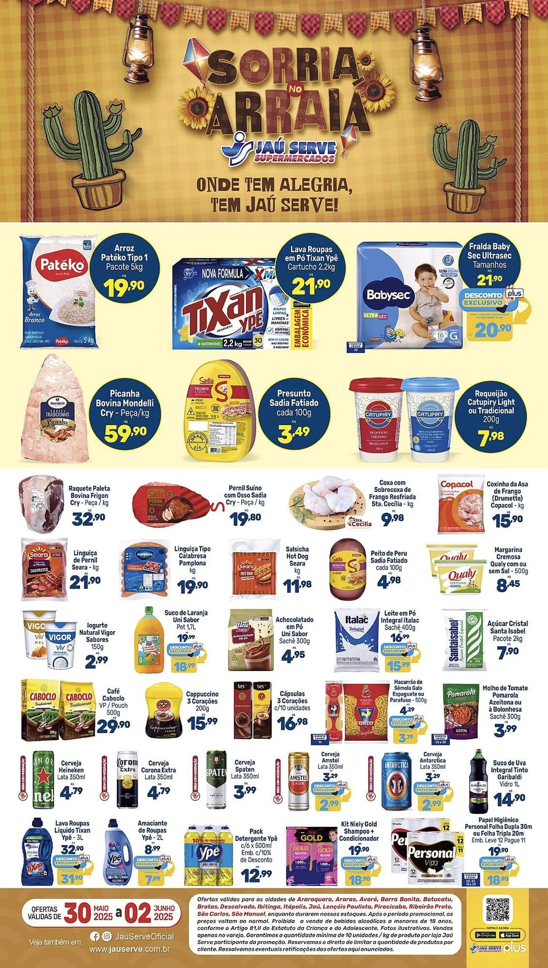 Catálogo Supermercados Jau Serve - 1