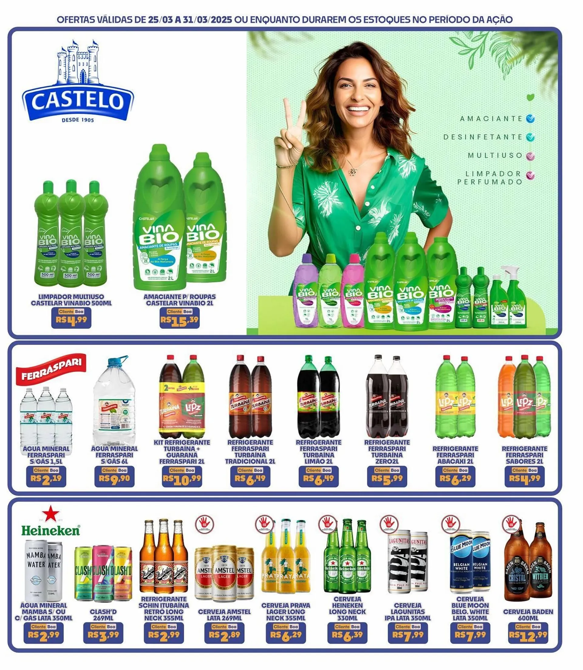 Encarte de Catálogo Boa Supermercados 27 de março até 31 de março 2025 - Pagina 4
