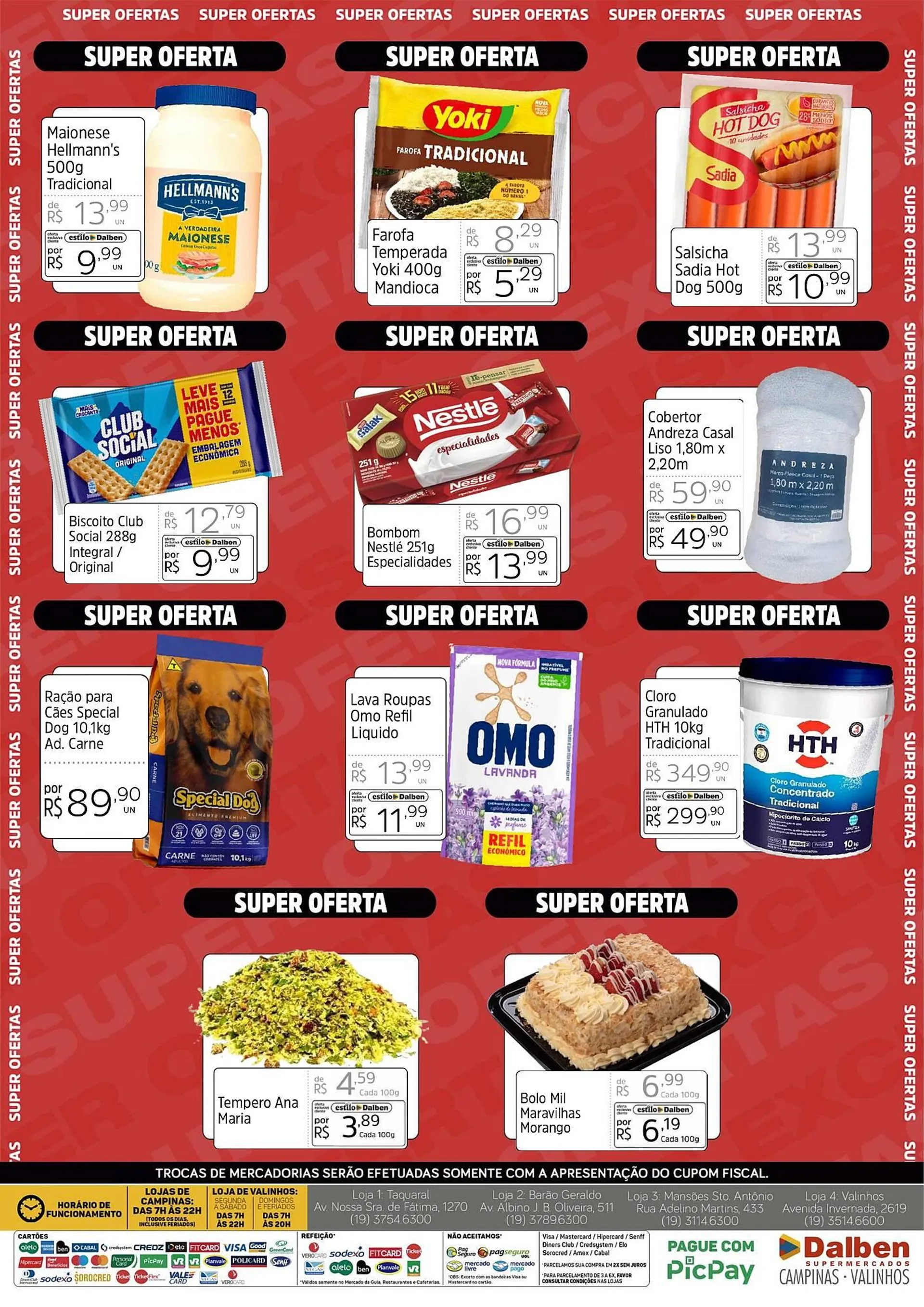 Encarte de Catálogo Supermercado Dalben 11 de junho até 15 de junho 2025 - Pagina 2