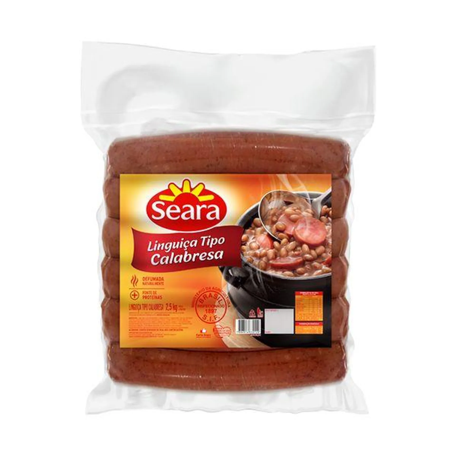 Linguiça Calabresa Seara 250g