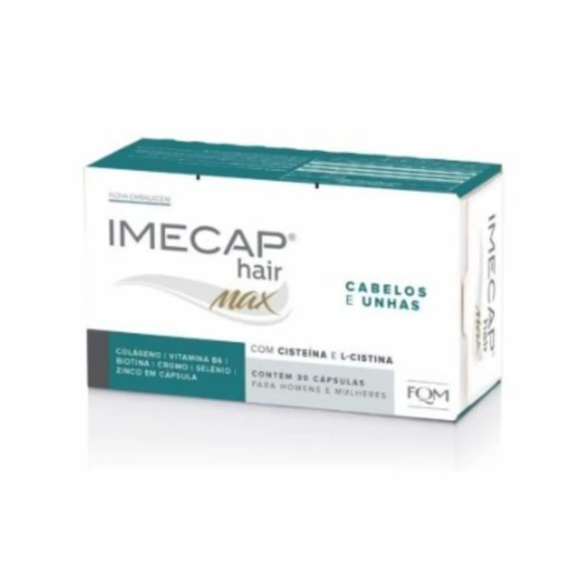 Colágeno Imecap Hair Max com 30 Cápsulas