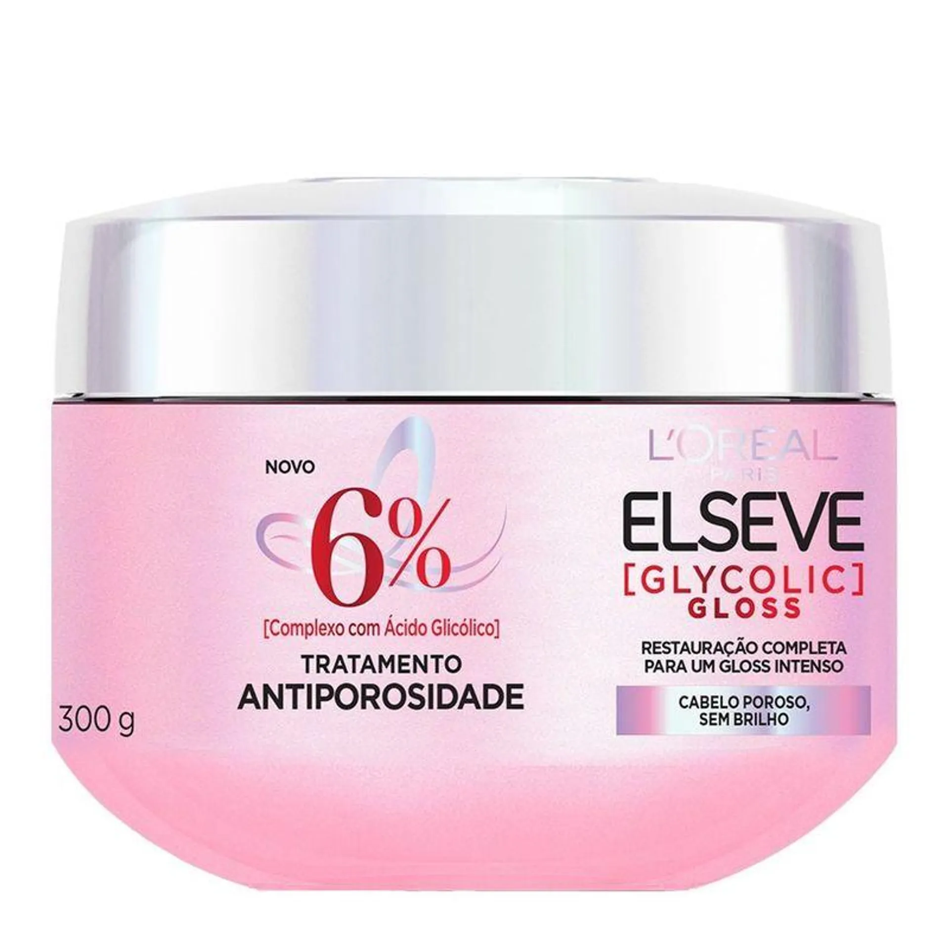 Creme Tratamento Elseve Glycolic Gloss 300g