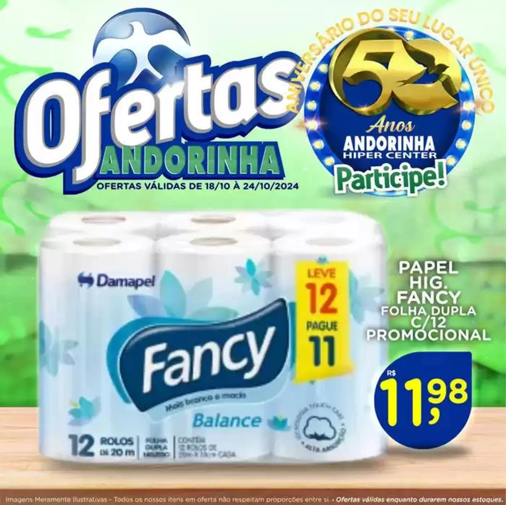 Encarte de Andorinha Hipermercado OFERTAS 18 de outubro até 24 de outubro 2024 - Pagina 53