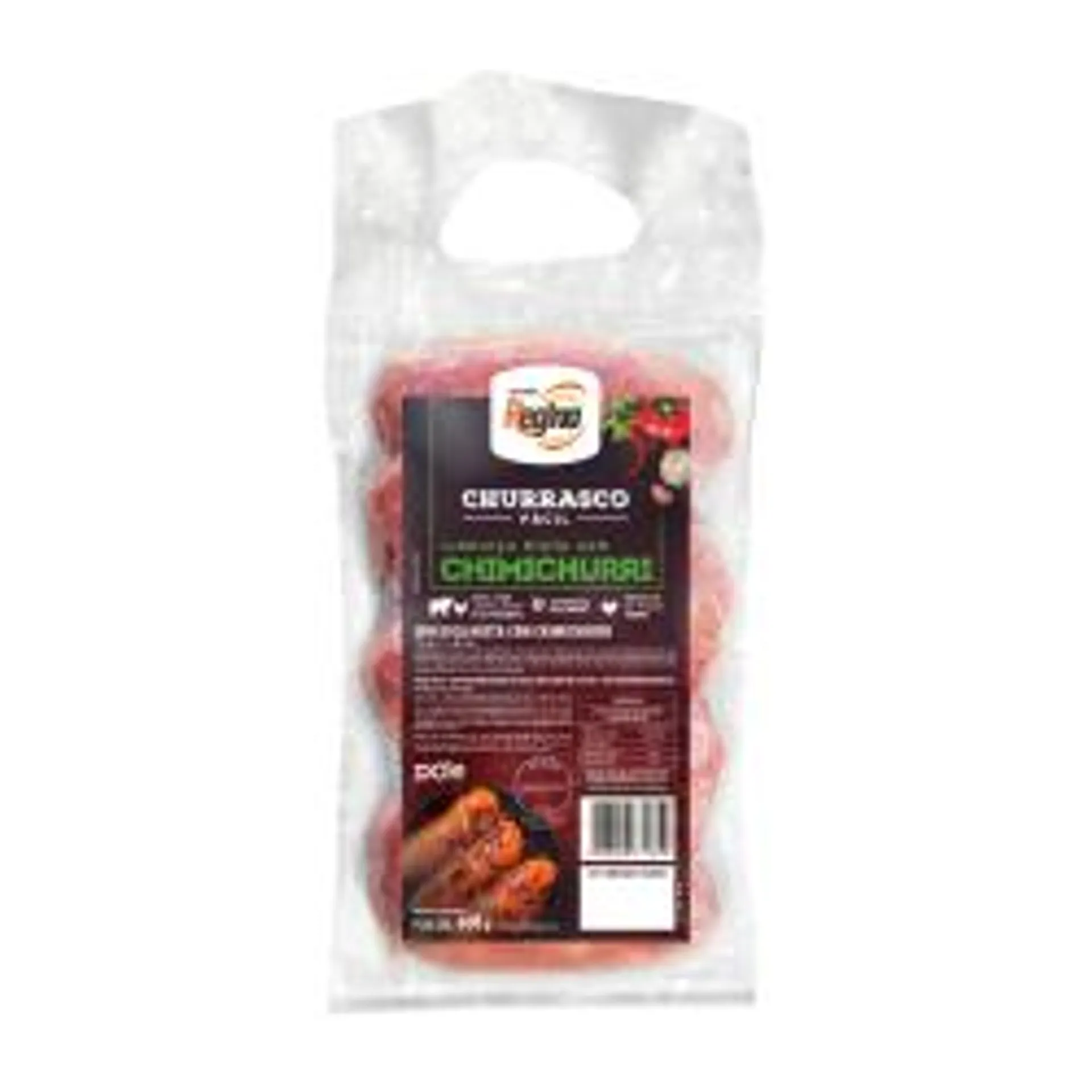 Linguica Mista Regina Churrasco Facil Com Chimichurri 600g