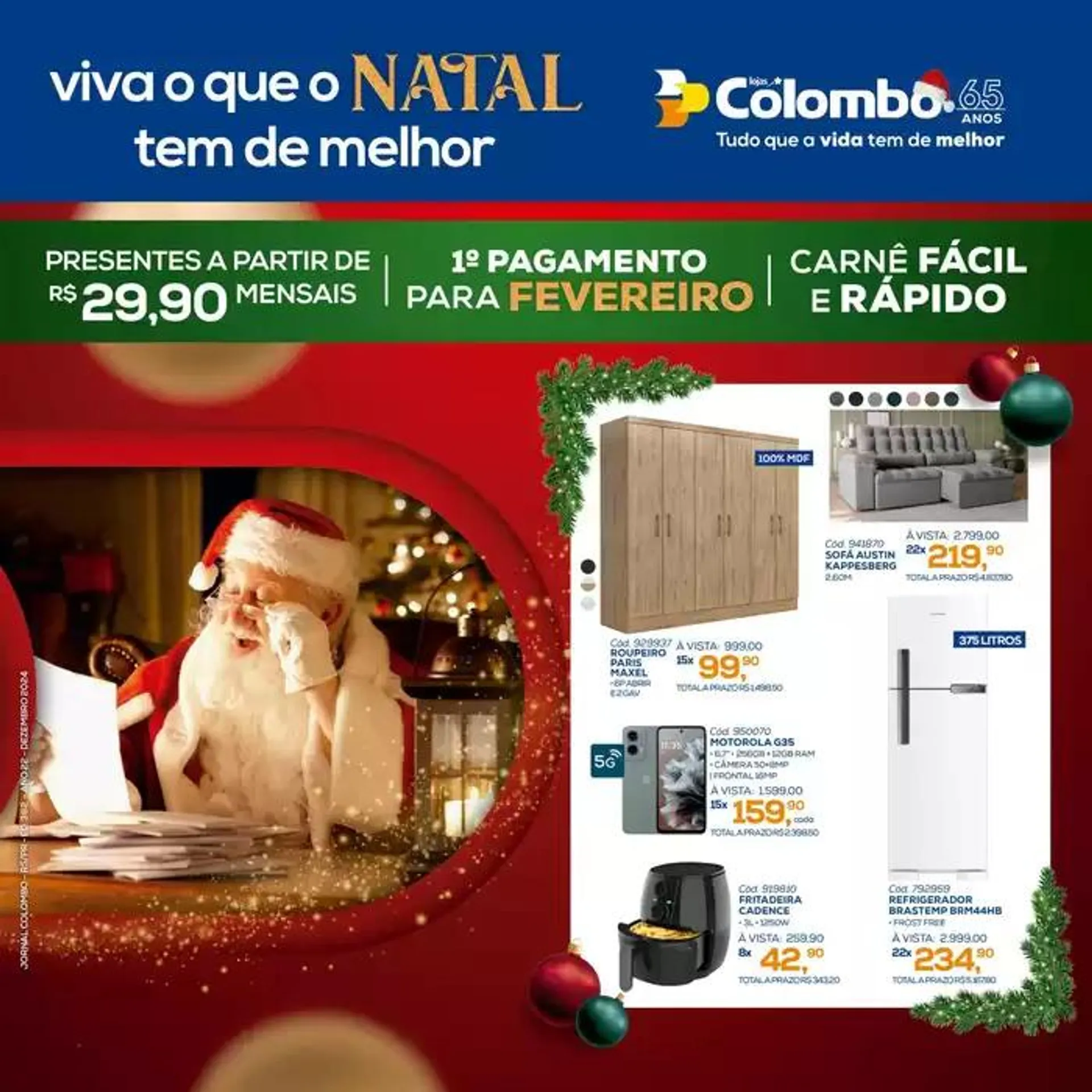 Ofertas Lojas Colombo. - 1