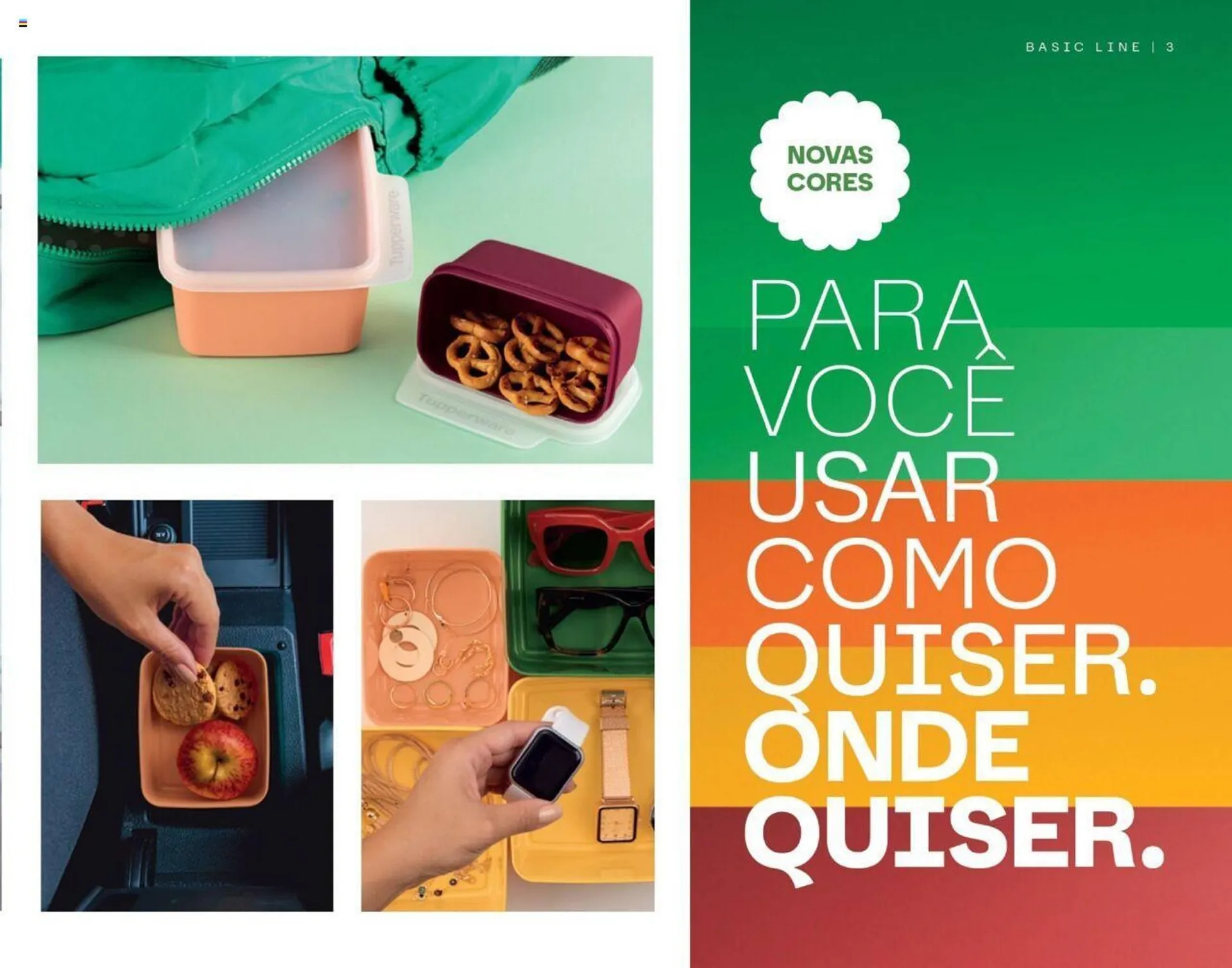 Encarte de Catálogo Tupperware 1 de julho até 31 de julho 2024 - Pagina 4