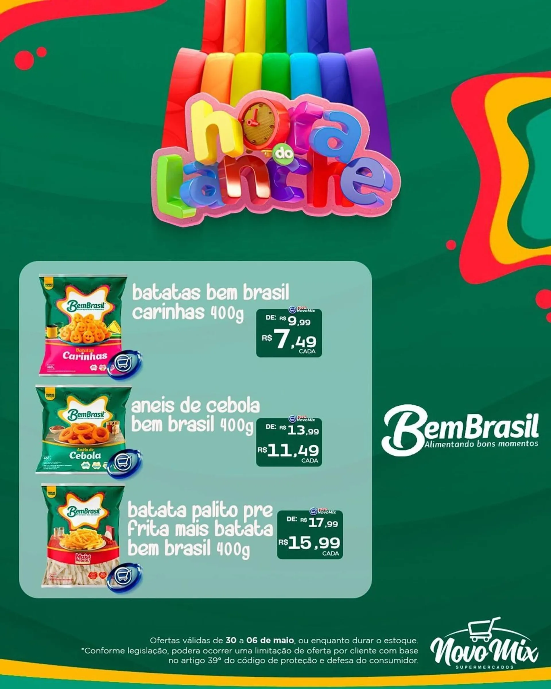 Encarte de Catálogo Novo Mix 5 de maio até 6 de maio 2025 - Pagina 1