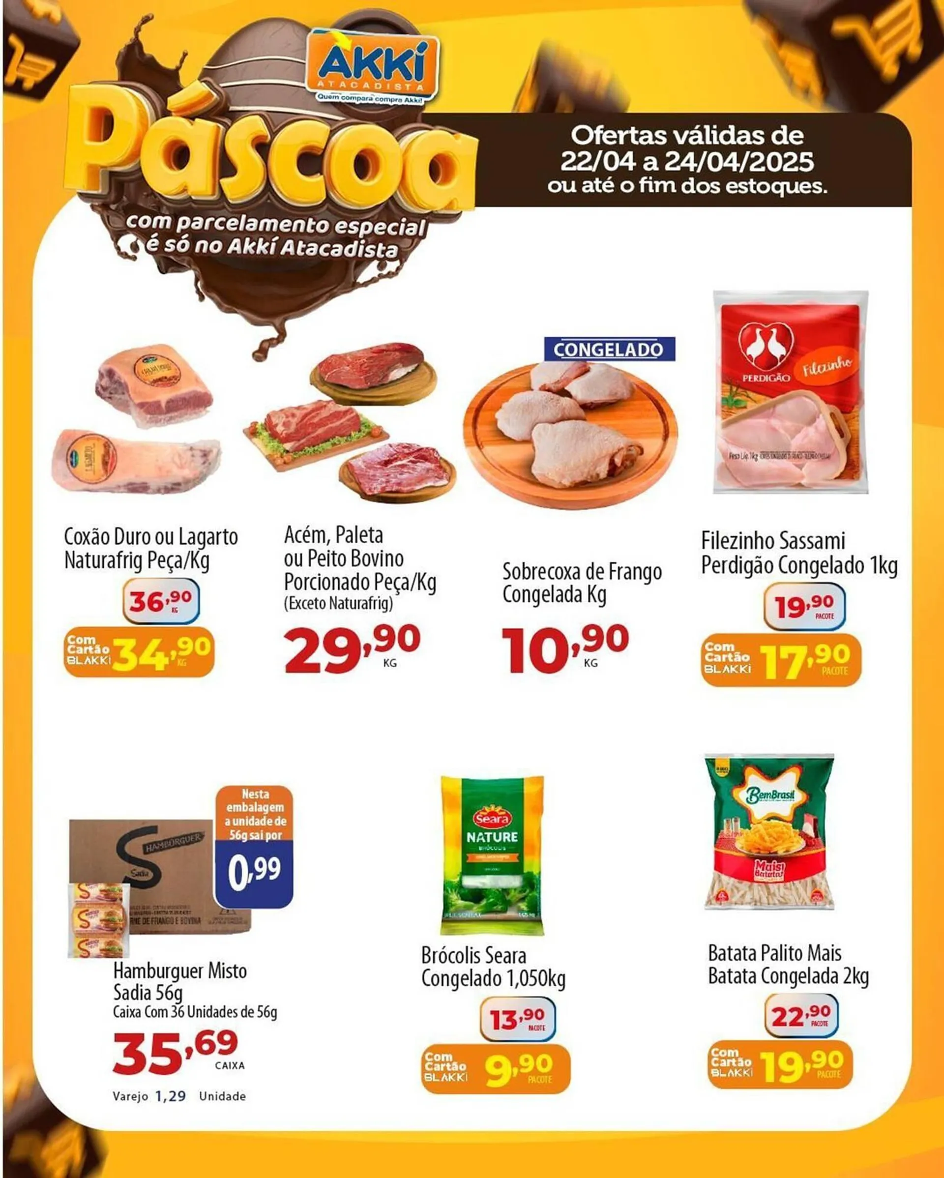 Encarte de Catálogo Akki Atacadista 22 de abril até 24 de abril 2025 - Pagina 1