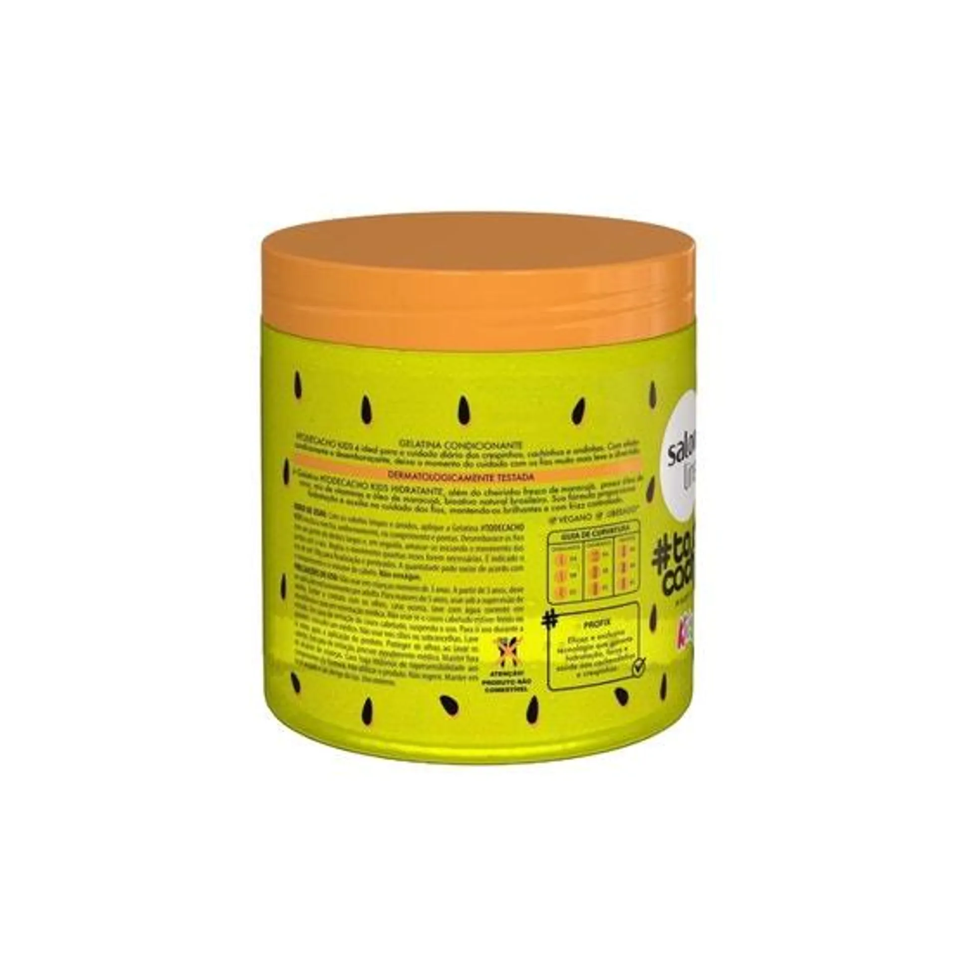 Gelatina Salon Line Maracujá Kids Hidratante #todecacho 550g