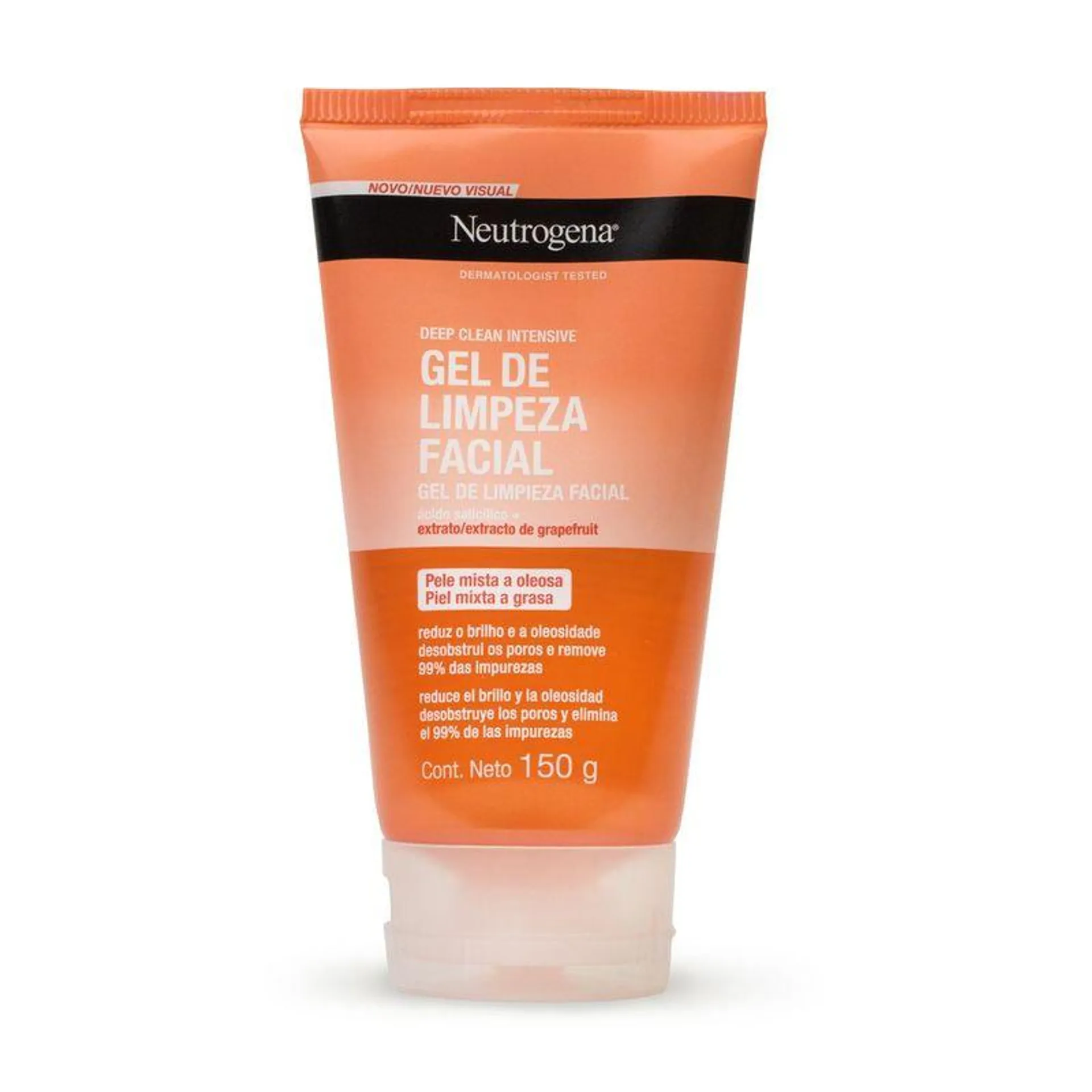 Gel Limpeza Deep Clean 150g Neutrogena Grapefruit