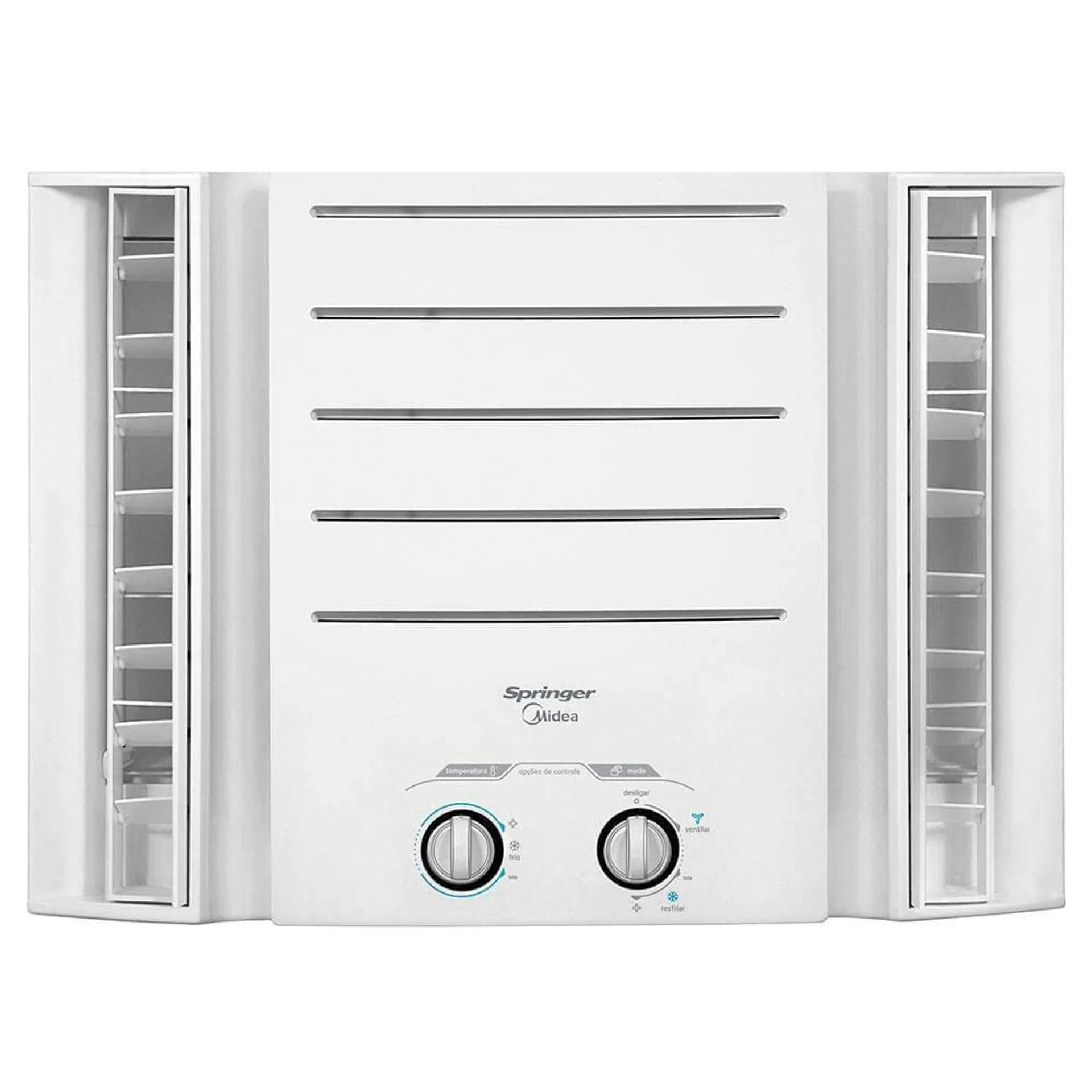 Ar Condicionado Janela Springer Midea 10000 BTU/h Frio Mecânico QCK108BB - 127 Volts