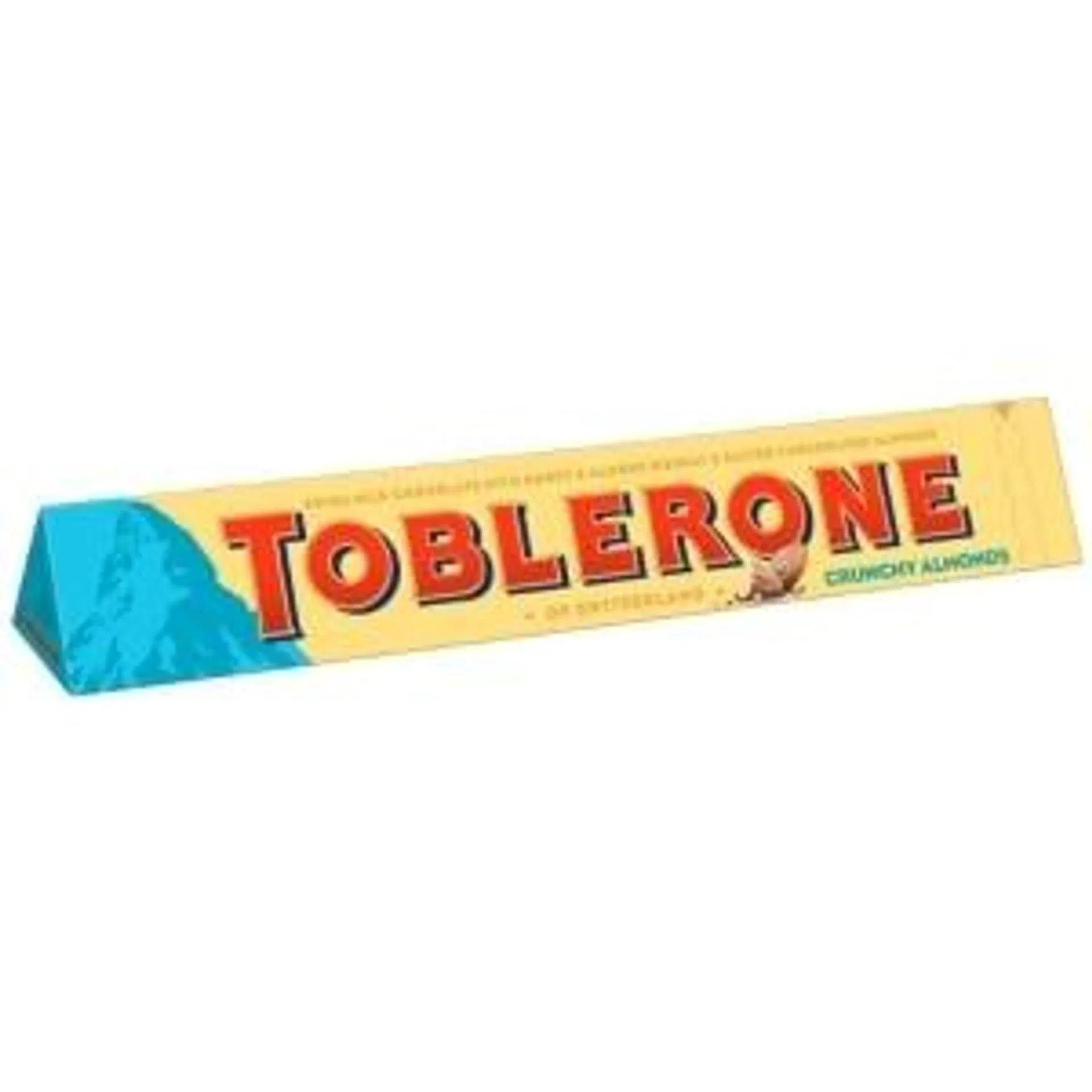 Chocolate Toblerone Crunchy Almonds 100g