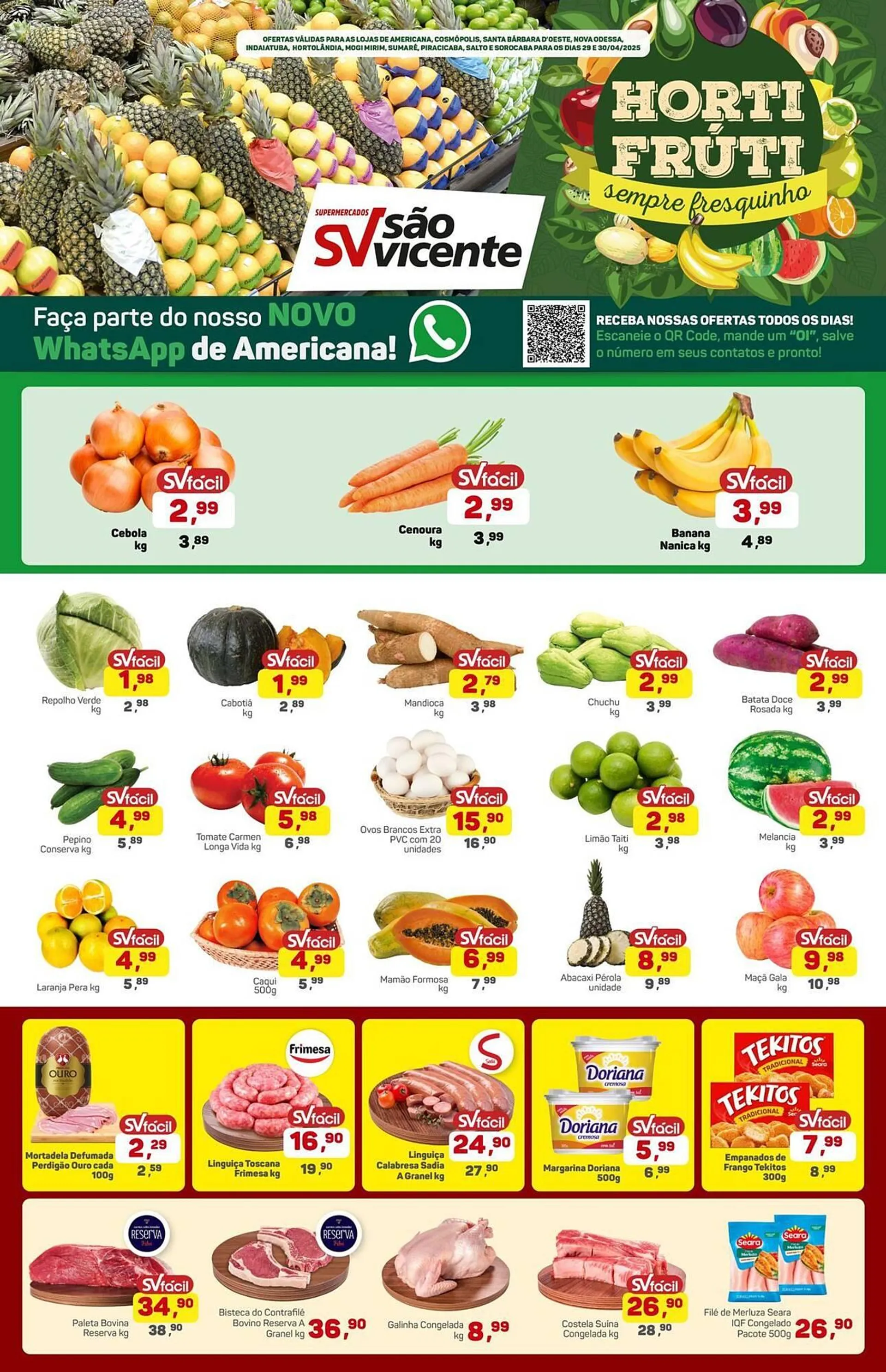 Catálogo Supermercados São Vicente - 1