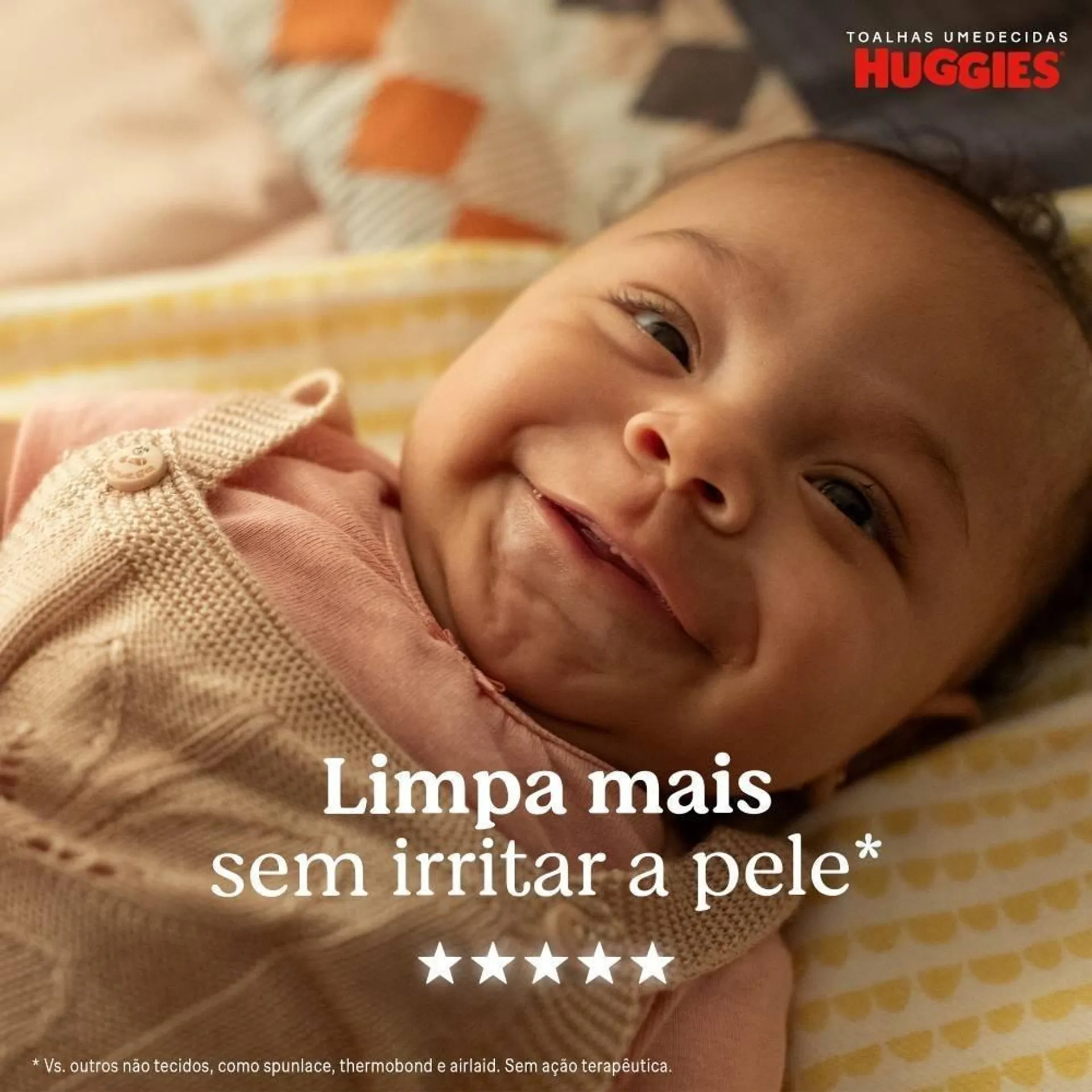 Lenços Huggies Higiene Superior Limpam 2x Mais 192 Unidades