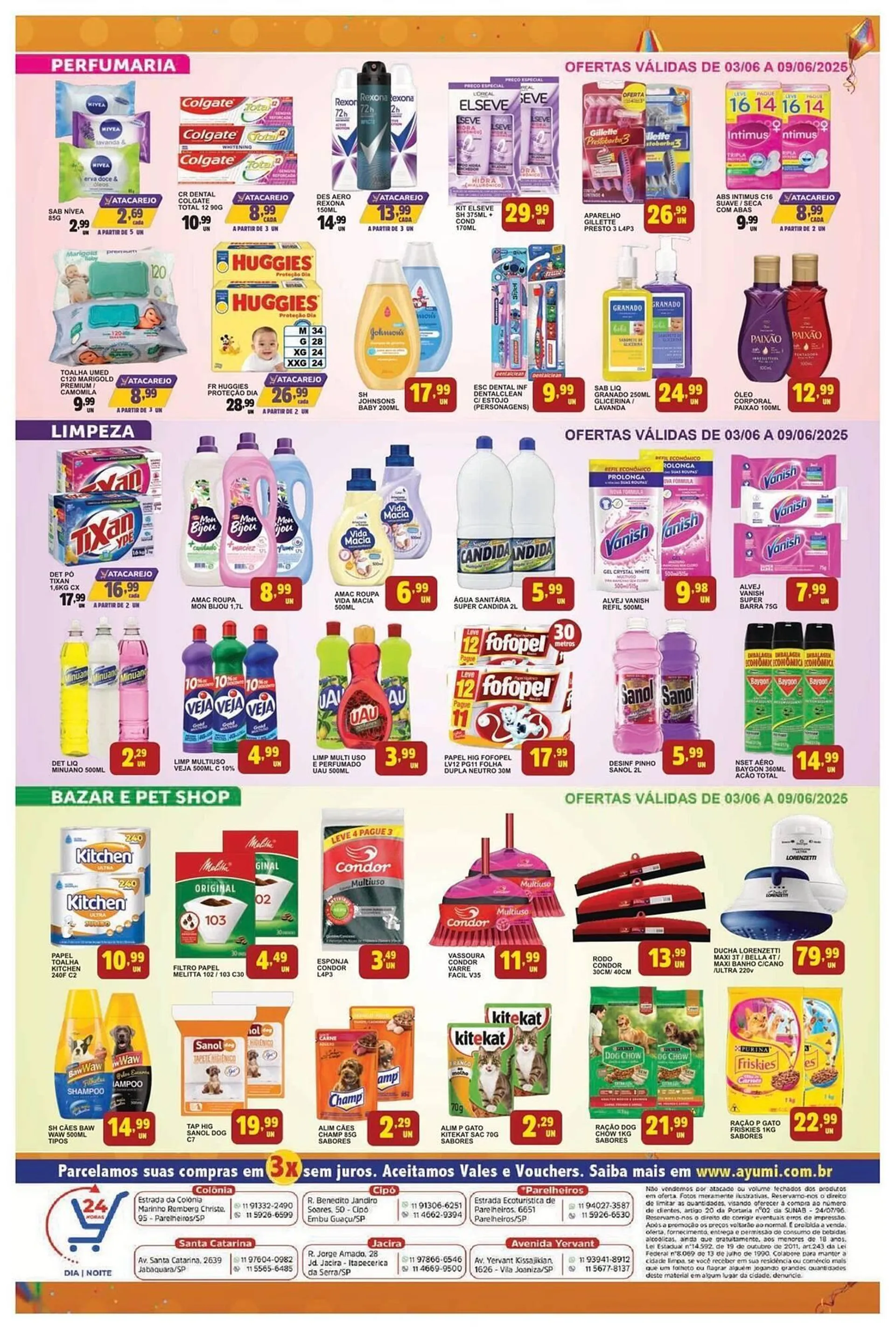 Encarte de Catálogo Ayumi Supermercados 5 de junho até 8 de junho 2025 - Pagina 4
