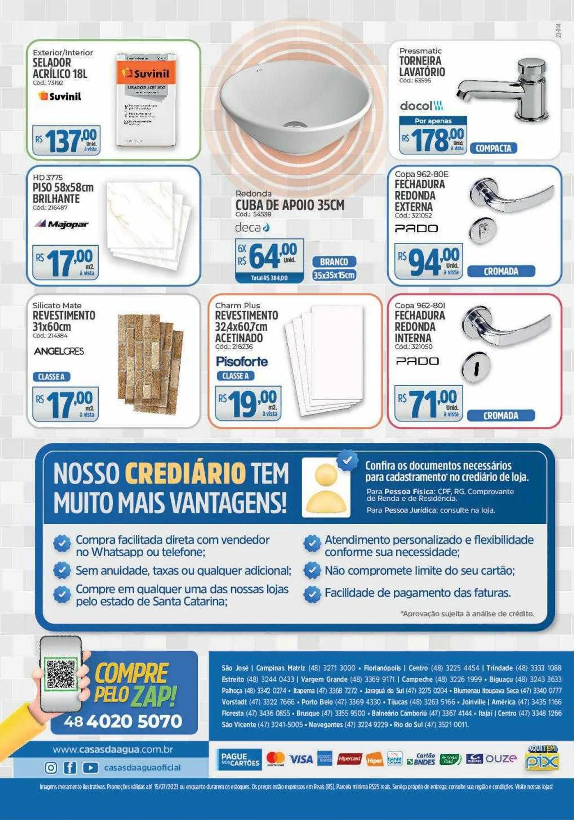Encarte de Casas Da Água Ofertas 11 de julho até 25 de julho 2023 - Pagina 4