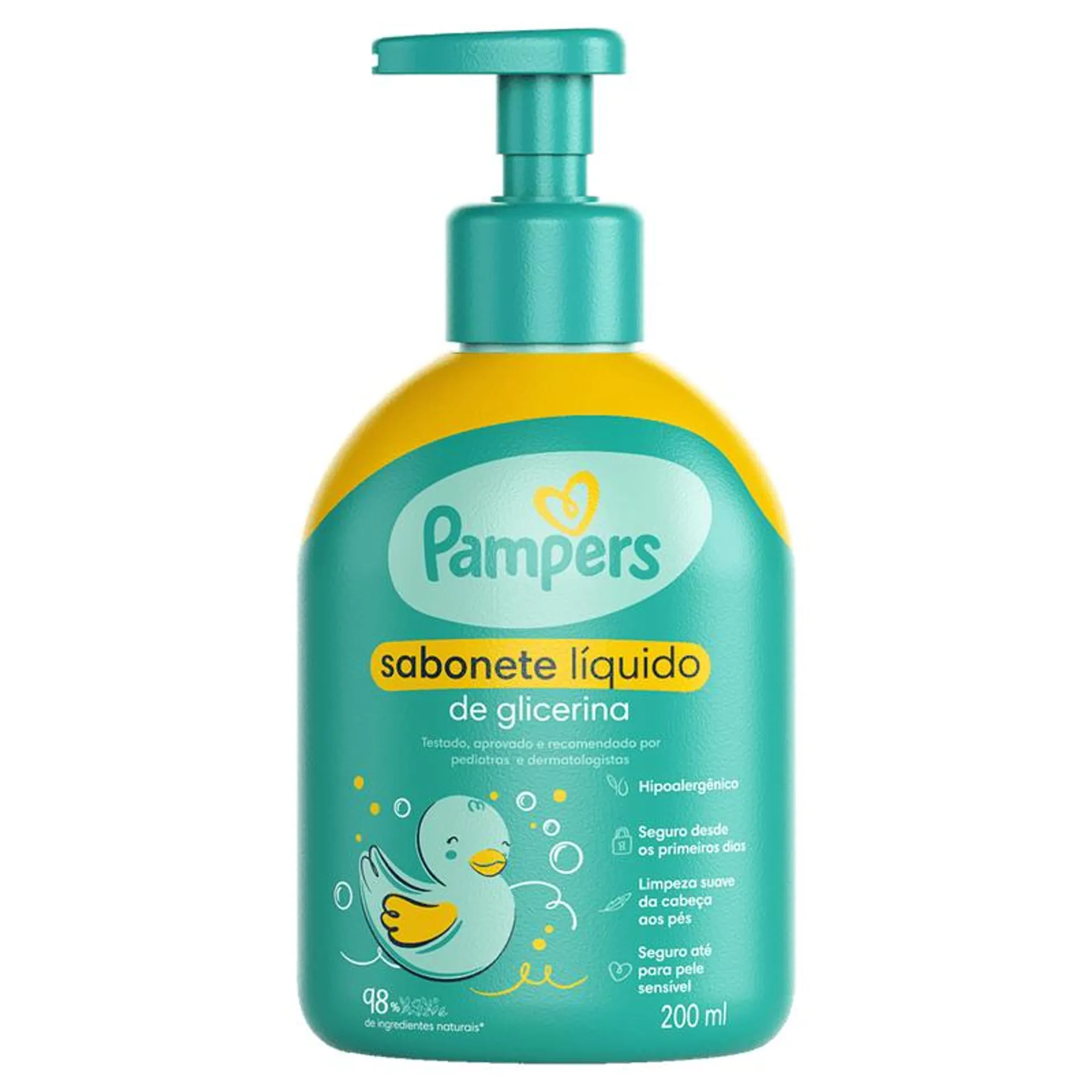 Sabonete Líquido Pampers Glicerina - 200ml