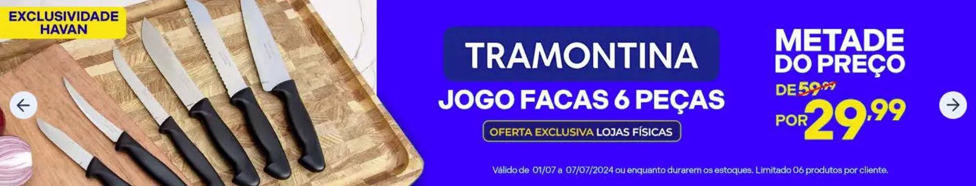 Encarte de Ofertas Lojas Havan  1 de julho até 10 de julho 2024 - Pagina 1