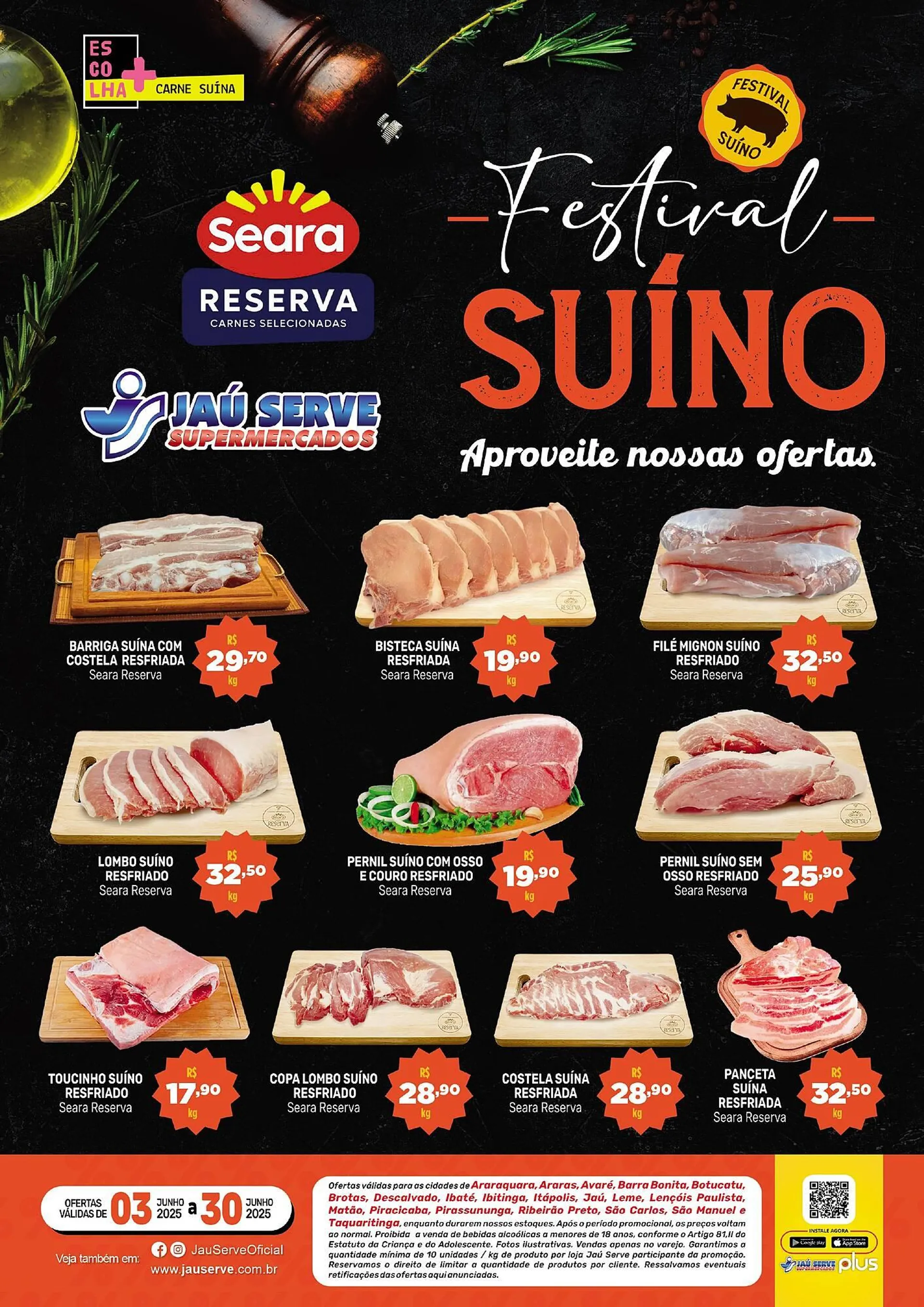 Catálogo Supermercados Jau Serve - 1