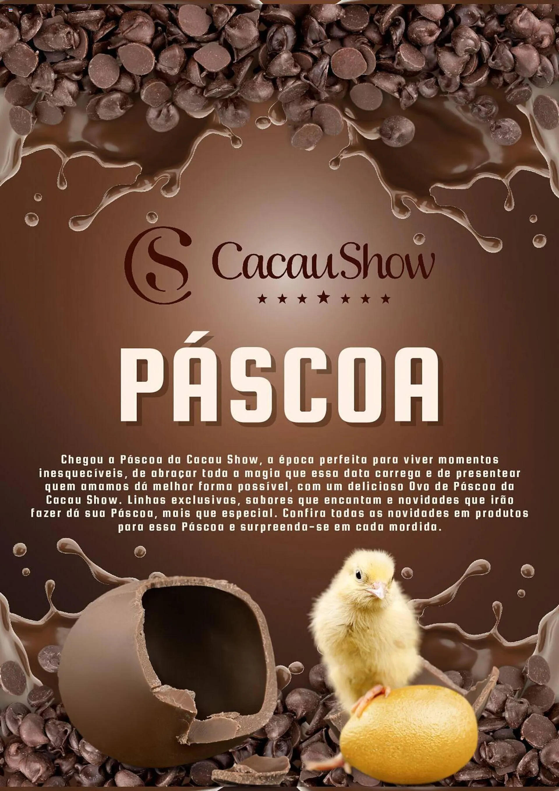 Encarte de Catálogo Cacau Show 16 de fevereiro até 7 de março 2024 - Pagina 