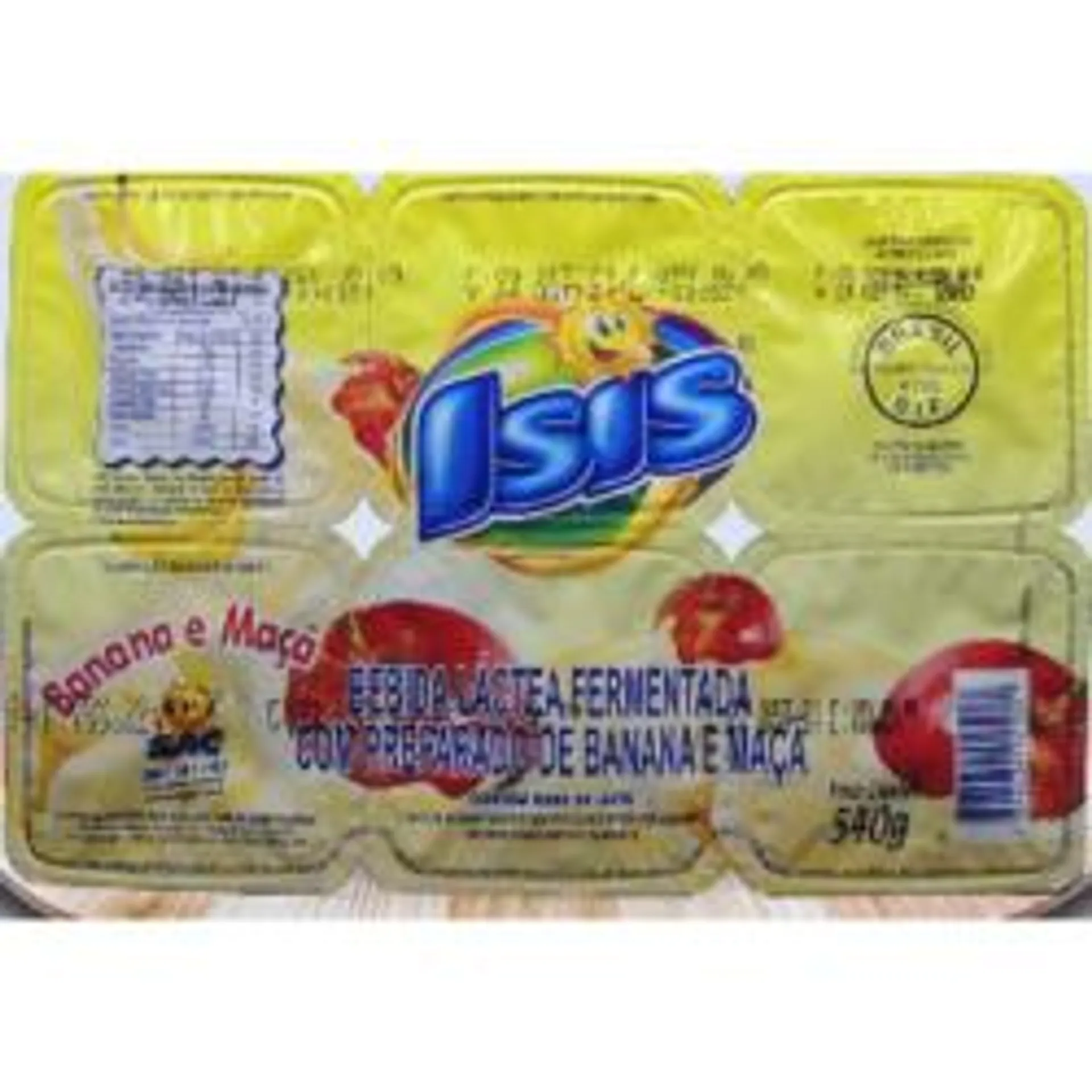 Beb Lactea Isis 540g Banana/maca