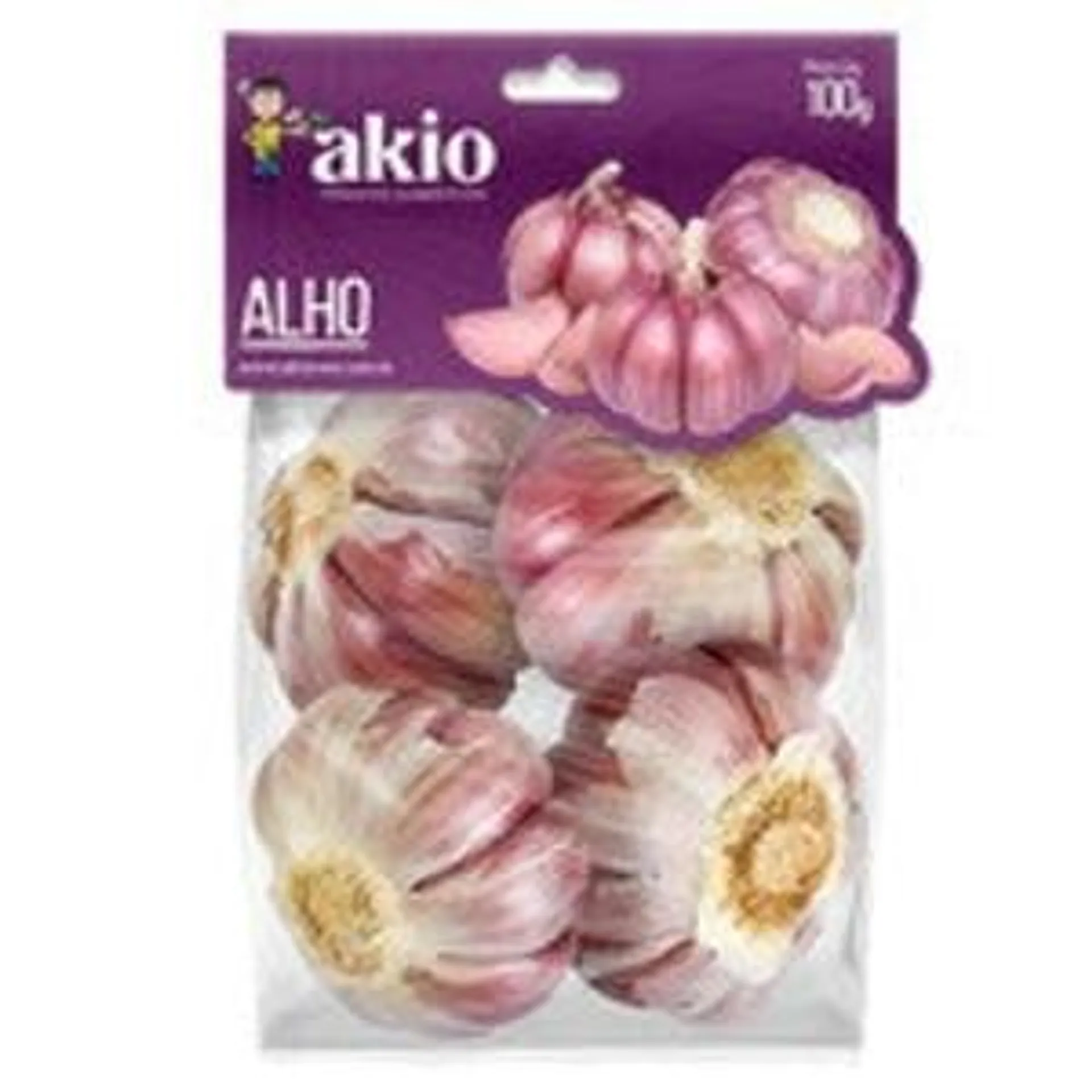 Alho Akio Pacote 100G