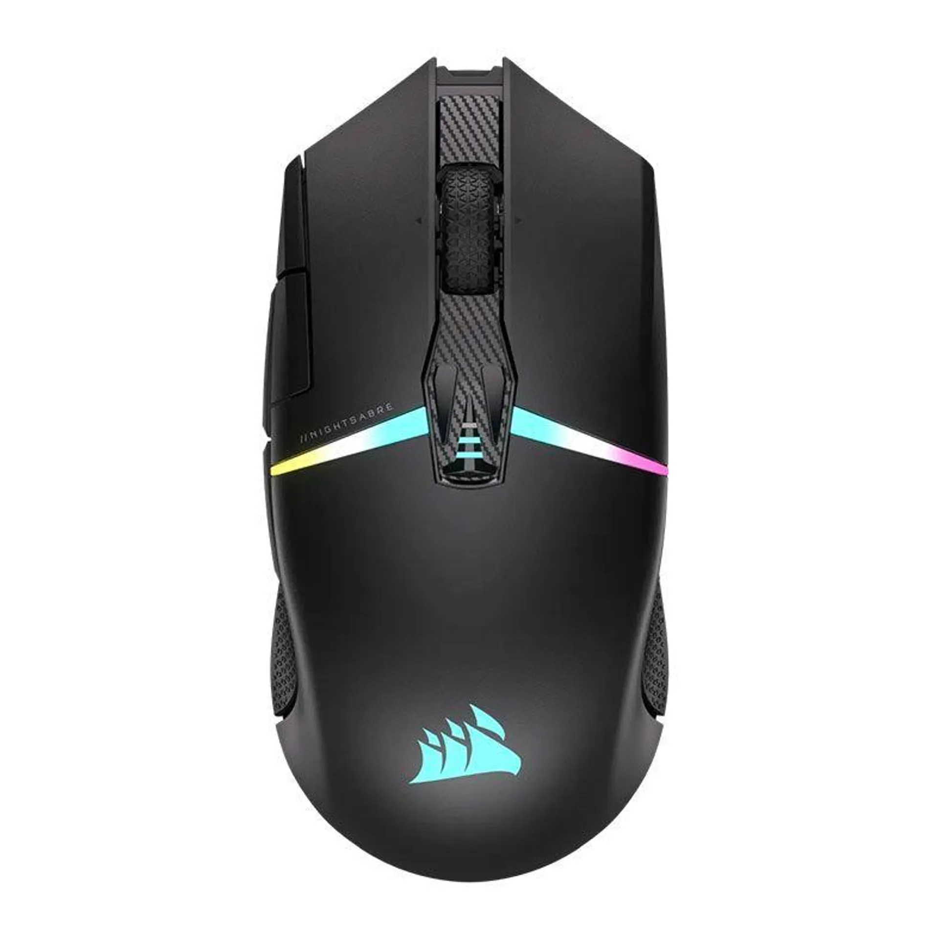 Mouse Corsair Nightsabre, RGB, Wireless, 26000DPI, 11 Botoes, Preto, CH-931B011-NA