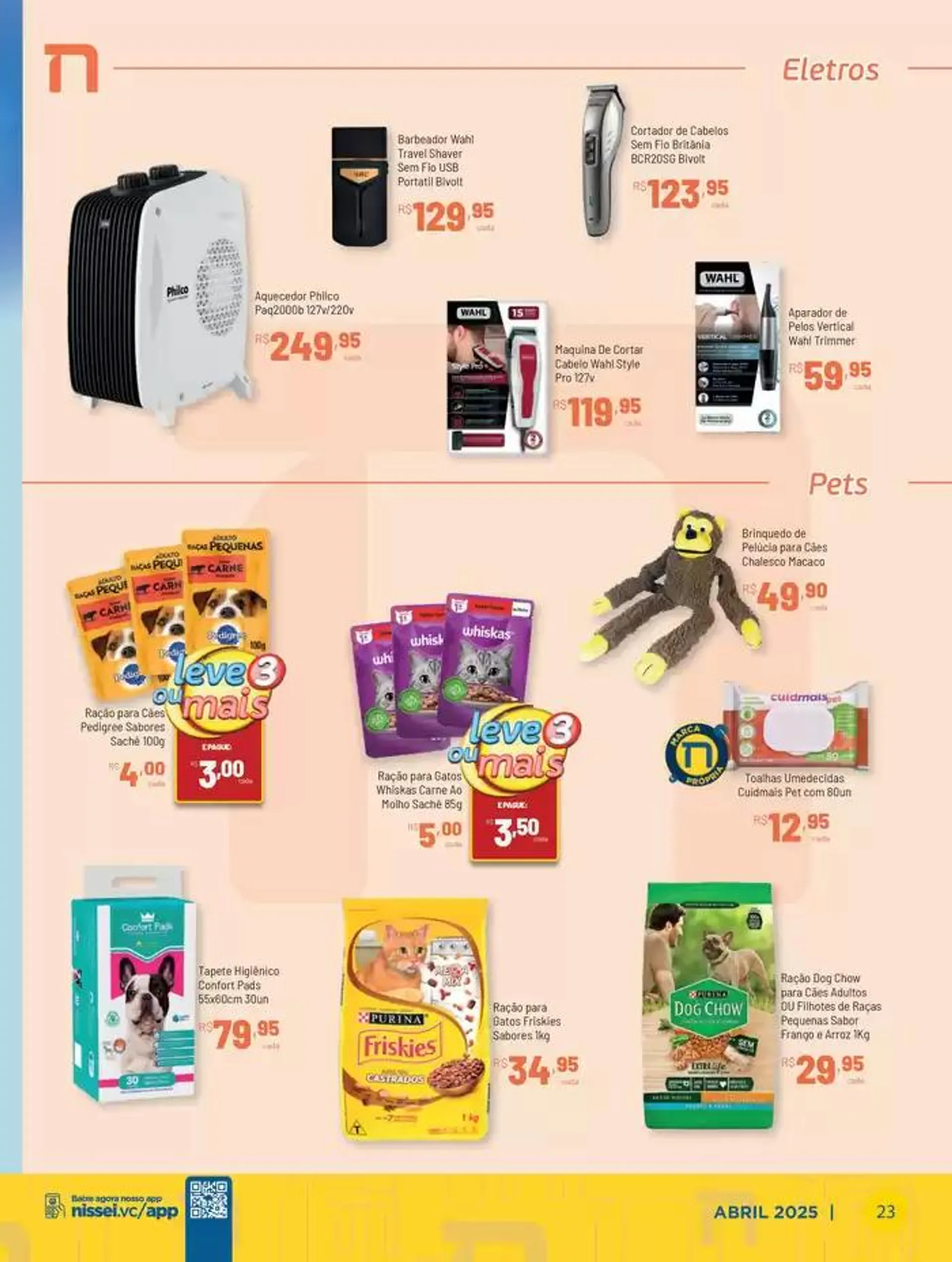 Encarte de  Preços “POR” válido para o Estado do Paraná  2 de abril até 1 de maio 2025 - Pagina 23