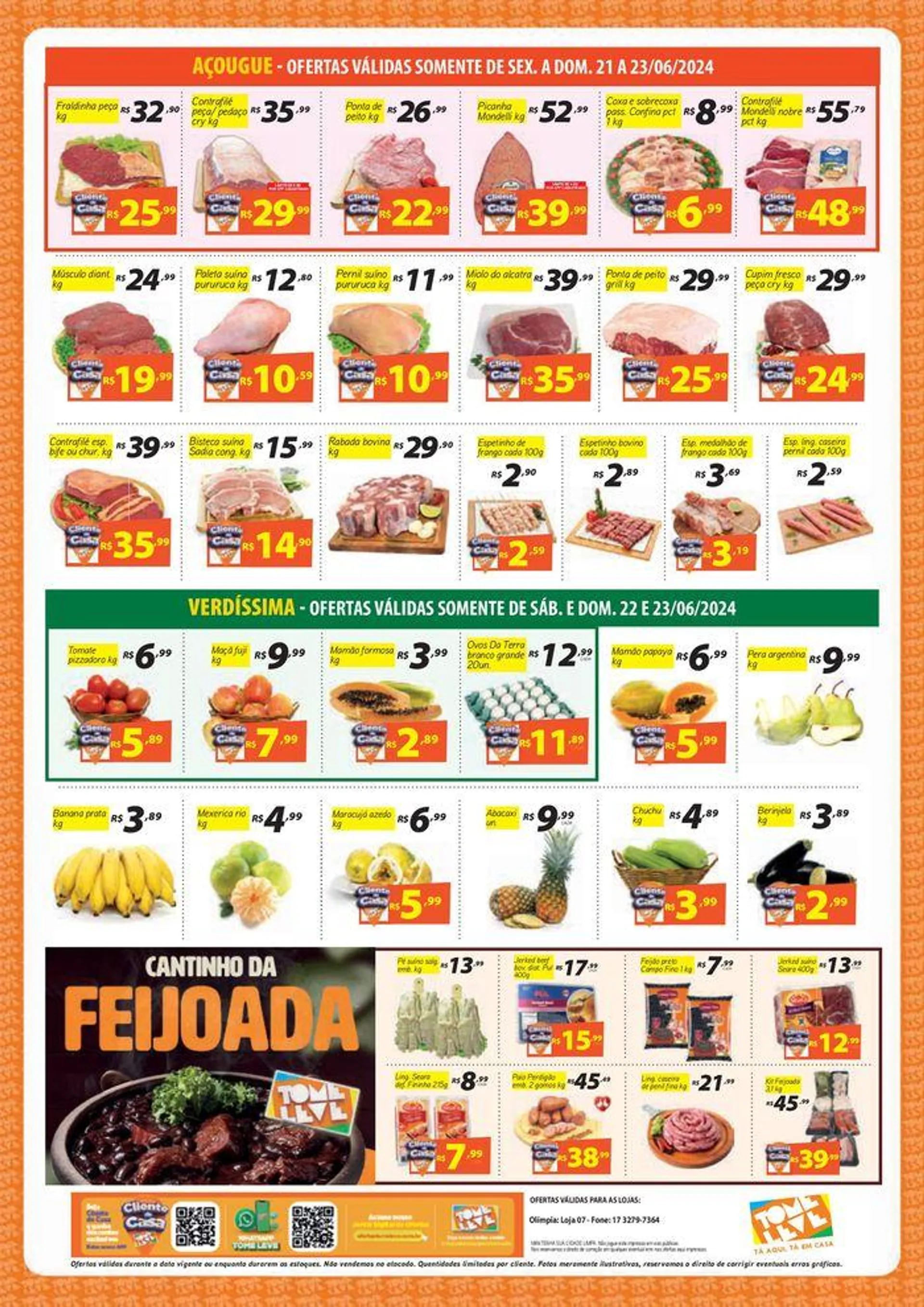 Encarte de Ofertas Tome Leve 21 de junho até 23 de junho 2024 - Pagina 3