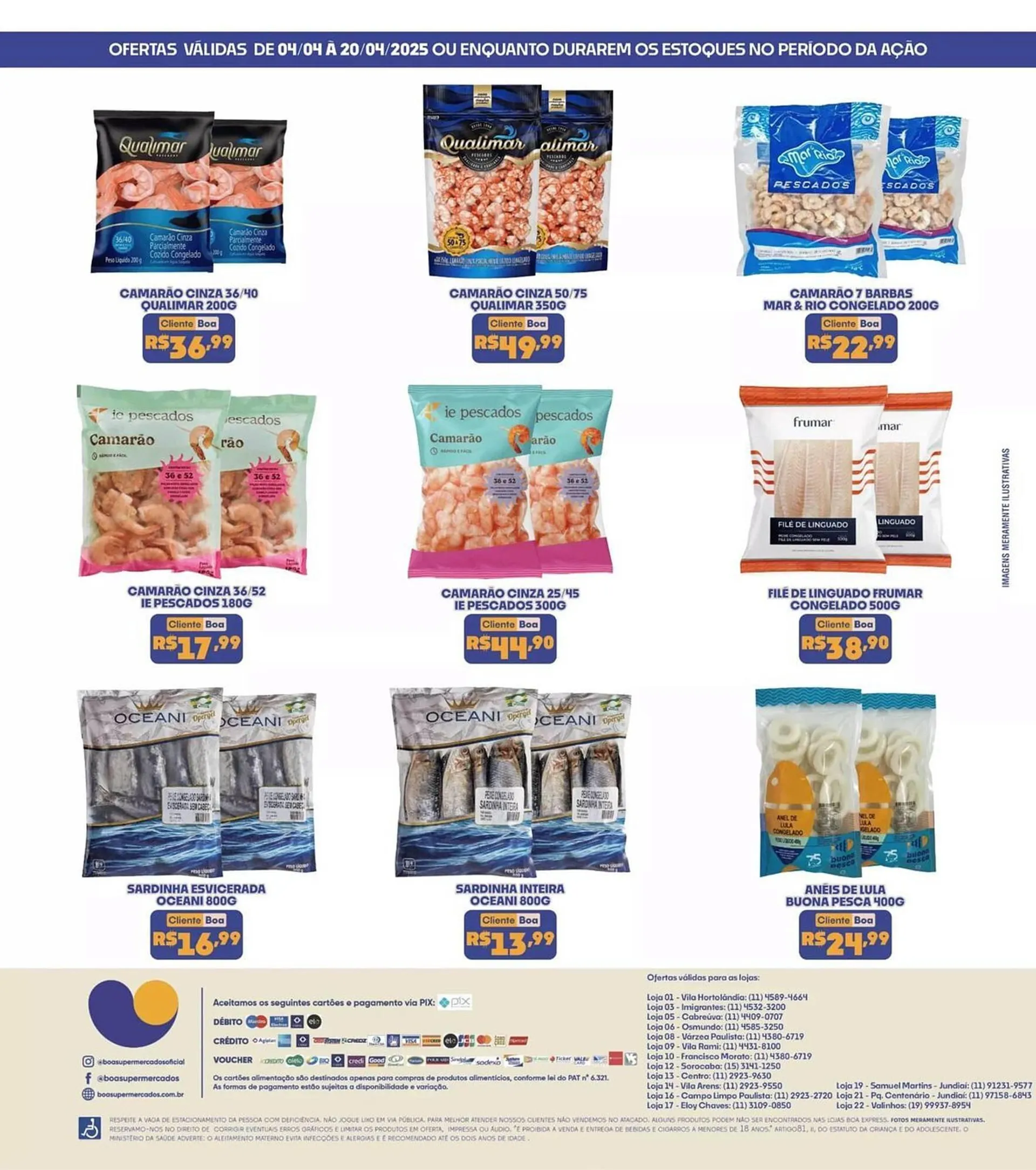 Encarte de Catálogo Boa Supermercados 9 de abril até 20 de abril 2025 - Pagina 2