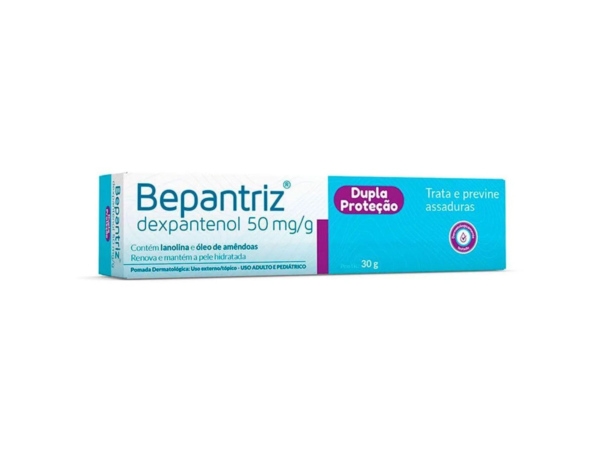 Bepantriz Pomada para Assaduras Dexpantenol Dupla Proteção 30g