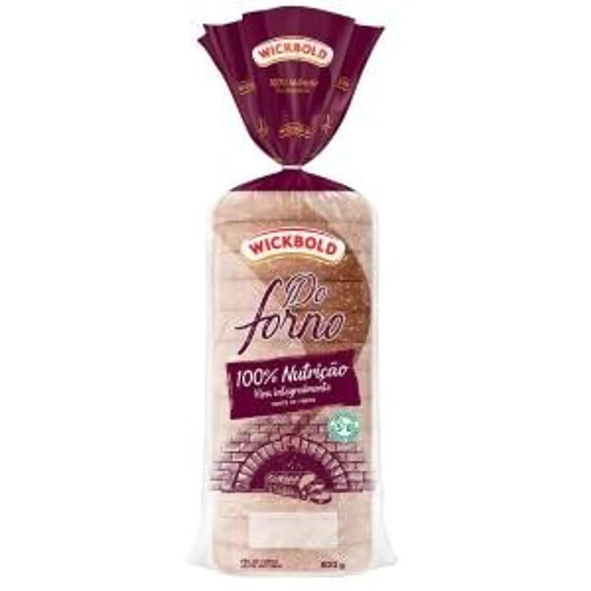 Pão do Forno 100% Nutrição Wickbold 500g