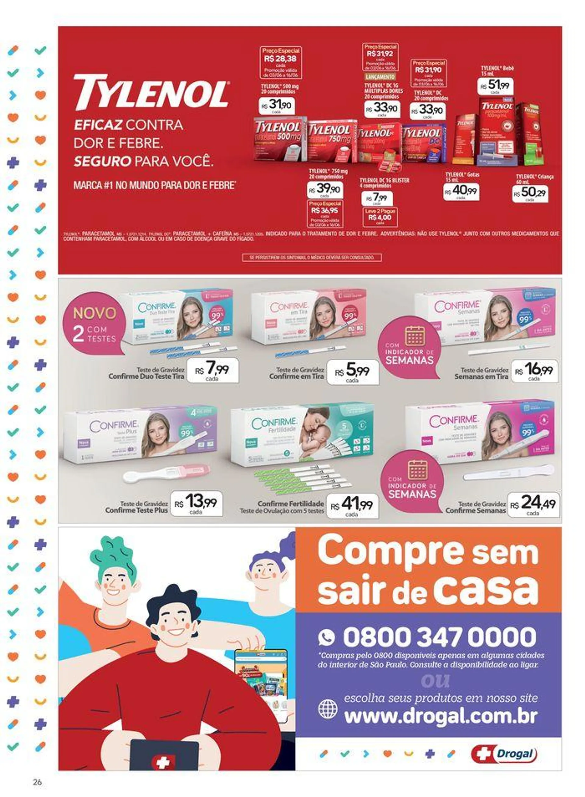 Encarte de Ofertas Especiais Drogal 3 de junho até 30 de junho 2024 - Pagina 26