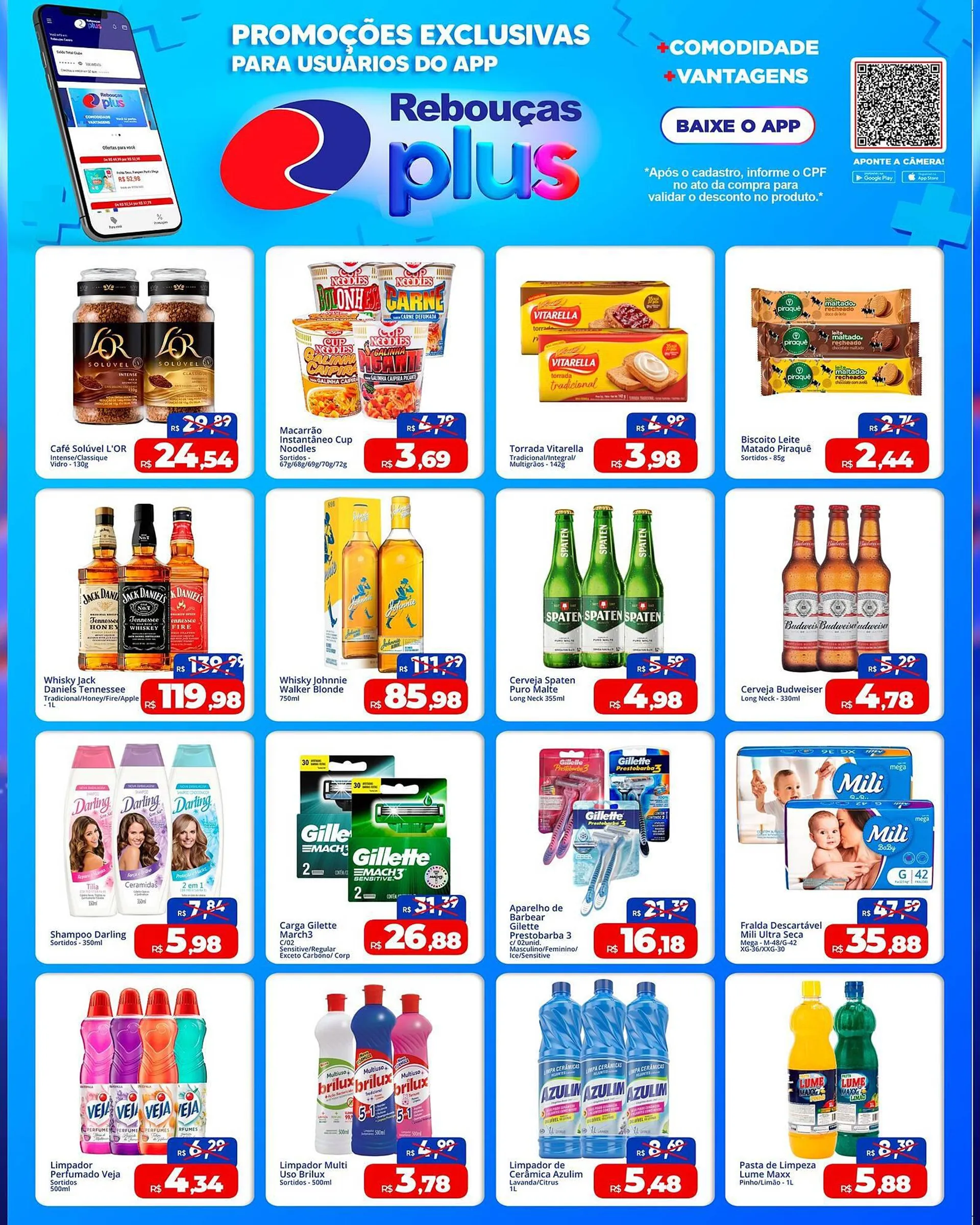 Encarte de Catálogo Rebouças Supermercados 15 de abril até 28 de abril 2024 - Pagina 5