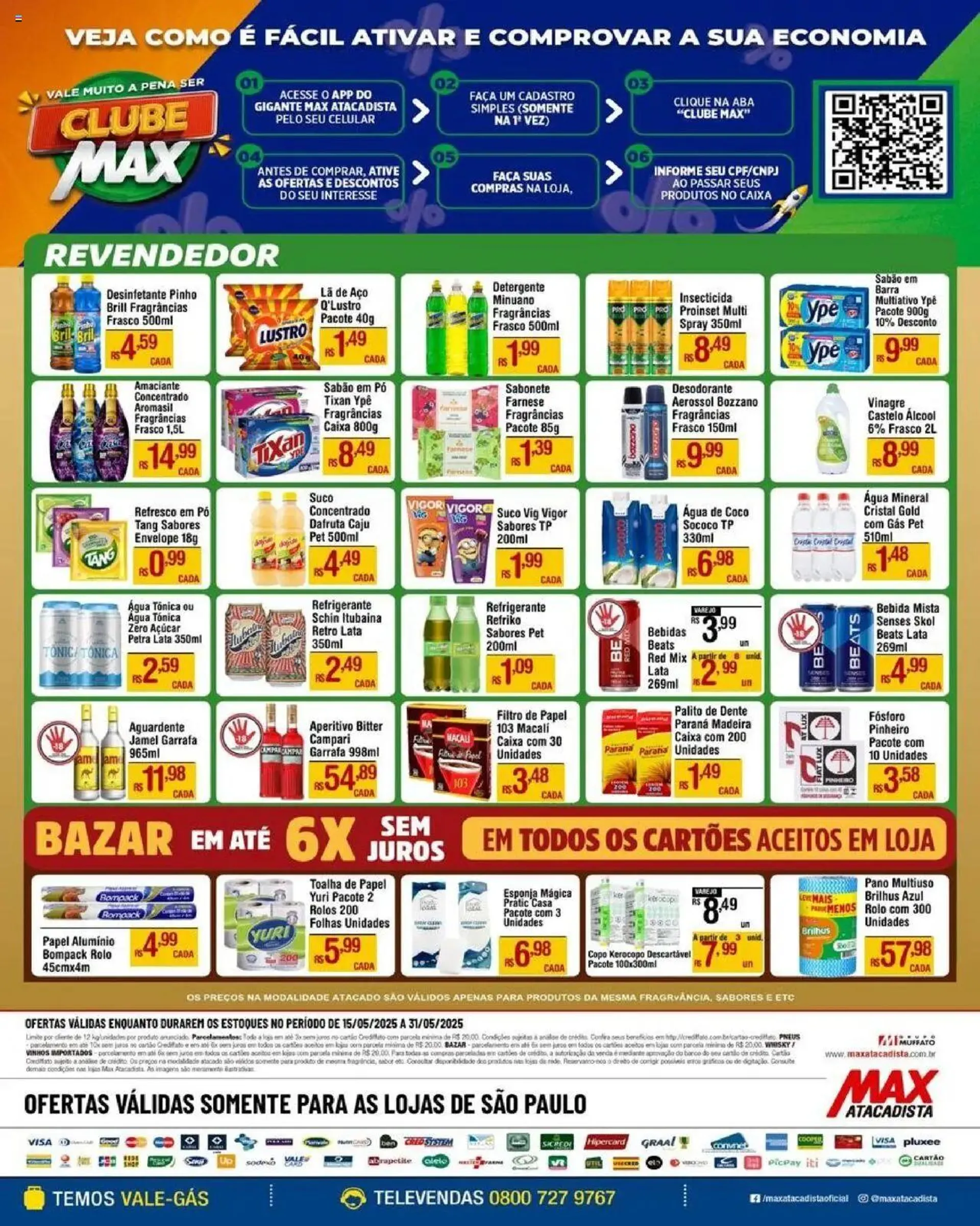Encarte de Max Atacadista - Ofertas Linha Profissional 15 de maio até 31 de maio 2025 - Pagina 4