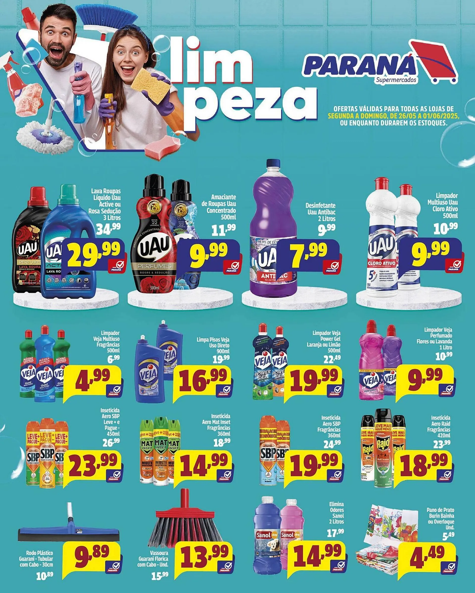 Encarte de Catálogo Supermercado Paraná 26 de maio até 1 de junho 2025 - Pagina 2