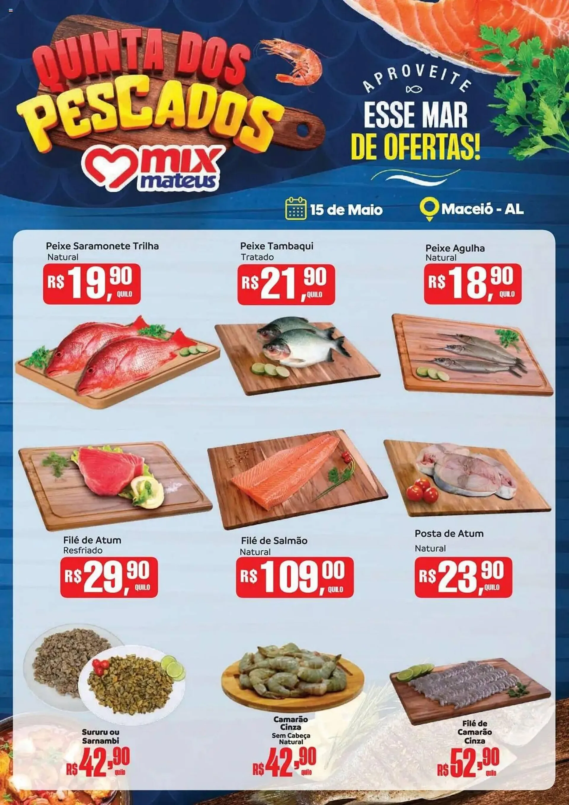 Encarte de Catálogo Supermercados Mateus 15 de maio até 15 de maio 2025 - Pagina 1