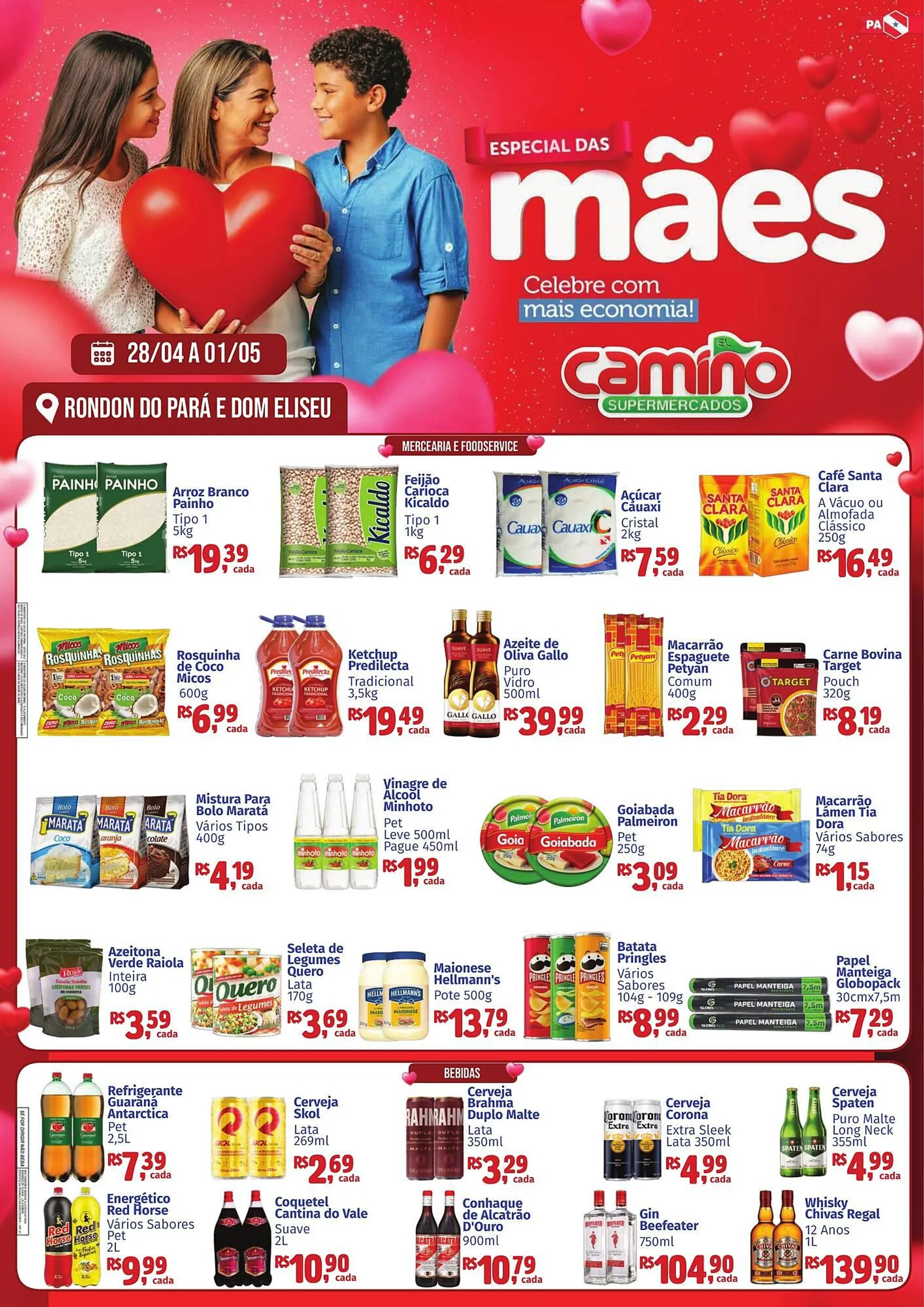 Encarte de Catálogo Camiño supermercados 30 de abril até 1 de maio 2025 - Pagina 1
