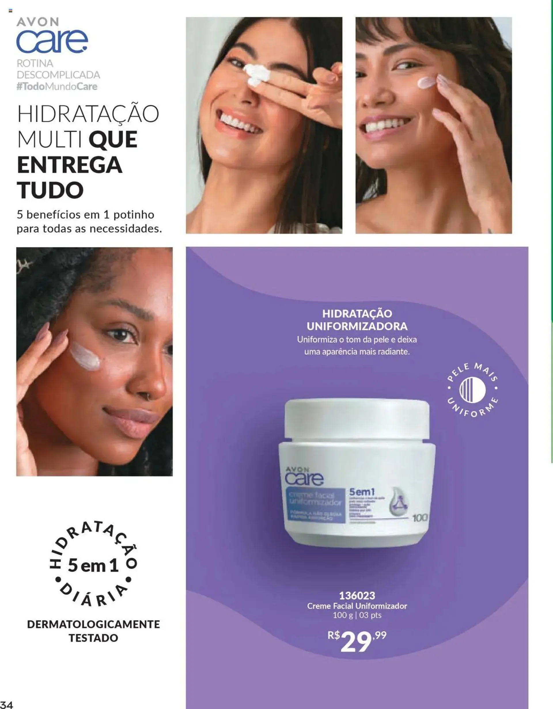 Encarte de Avon - Campanha 07 3 de abril até 1 de maio 2025 - Pagina 34