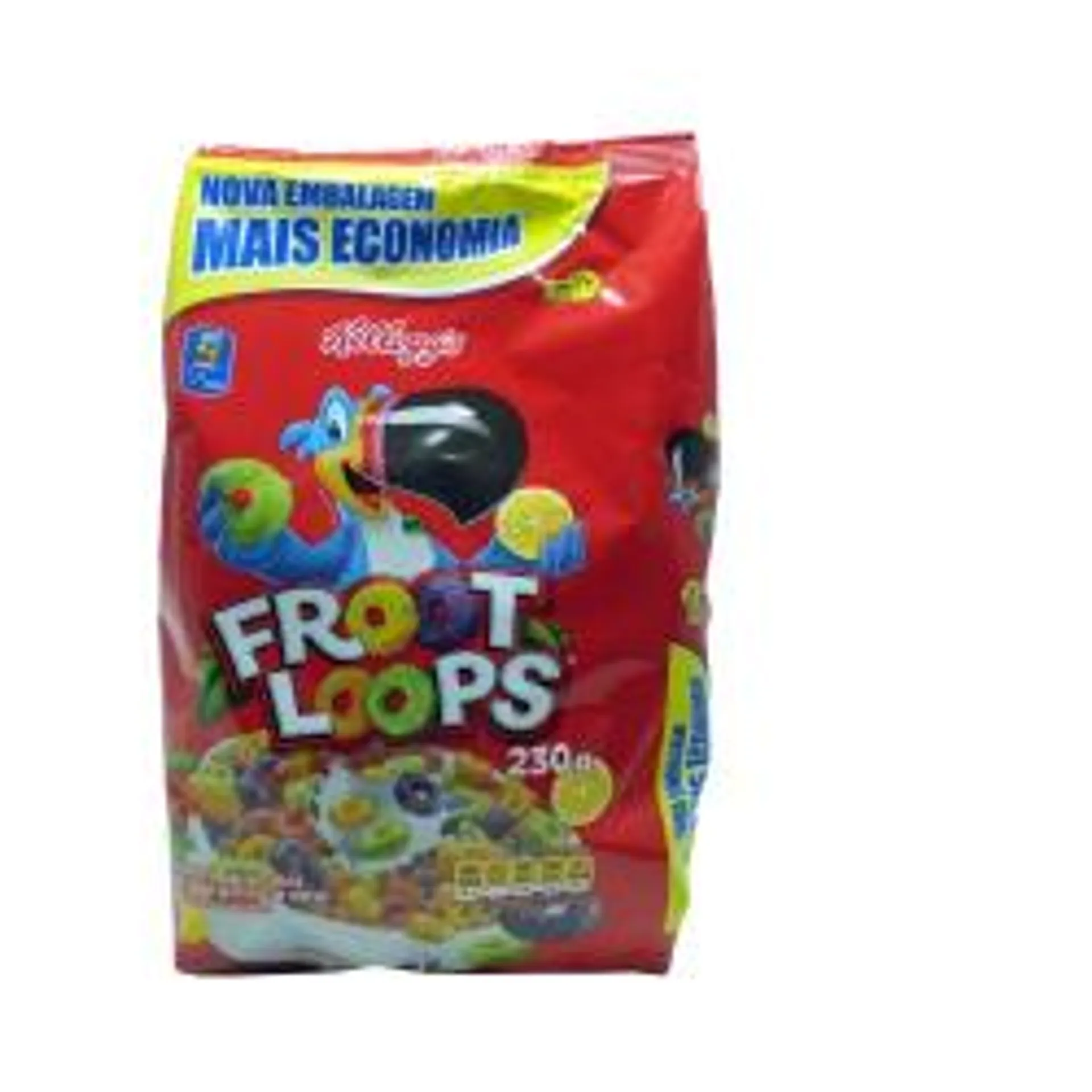 Cereal Mat Kelloggs Froot Loops Pacote 230g