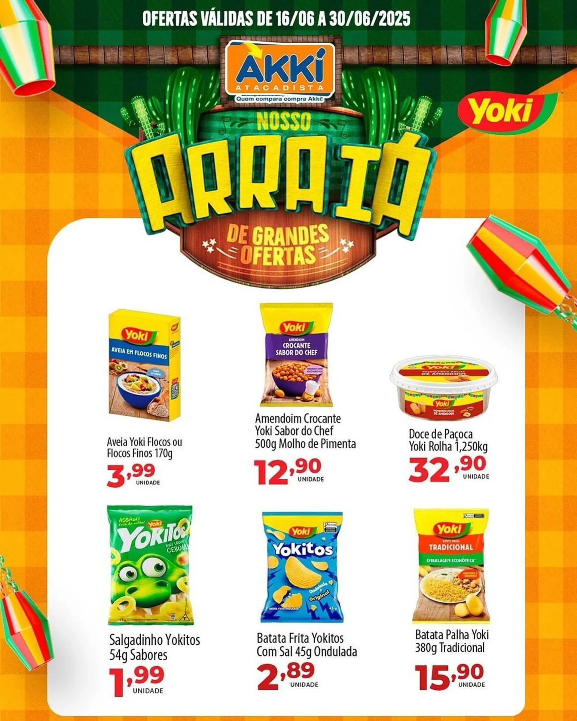 Encarte de Catálogo Akki Atacadista 20 de junho até 30 de junho 2025 - Pagina 1