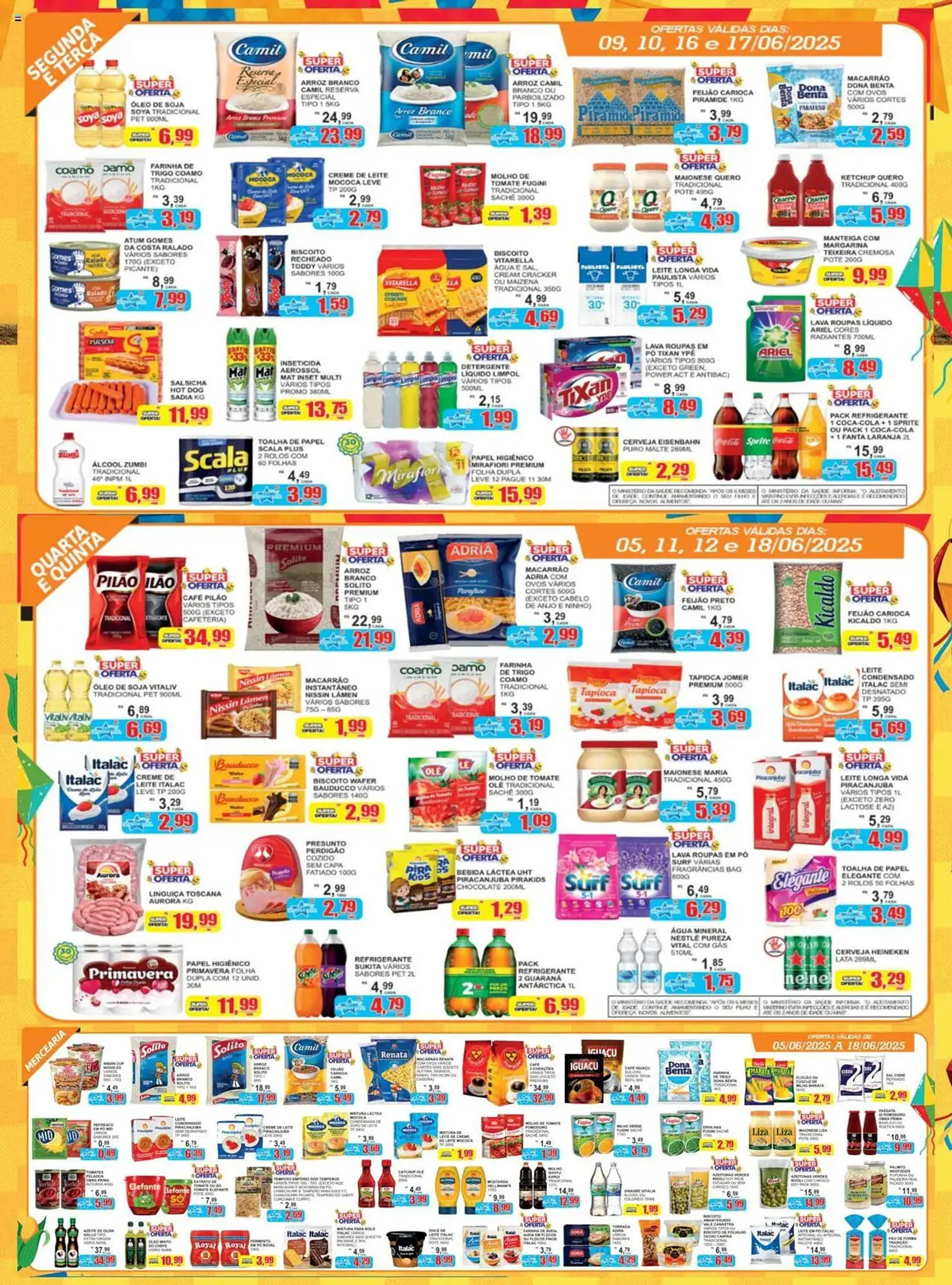 Encarte de Catálogo Supermercado Estrela Azul 5 de junho até 19 de junho 2025 - Pagina 2