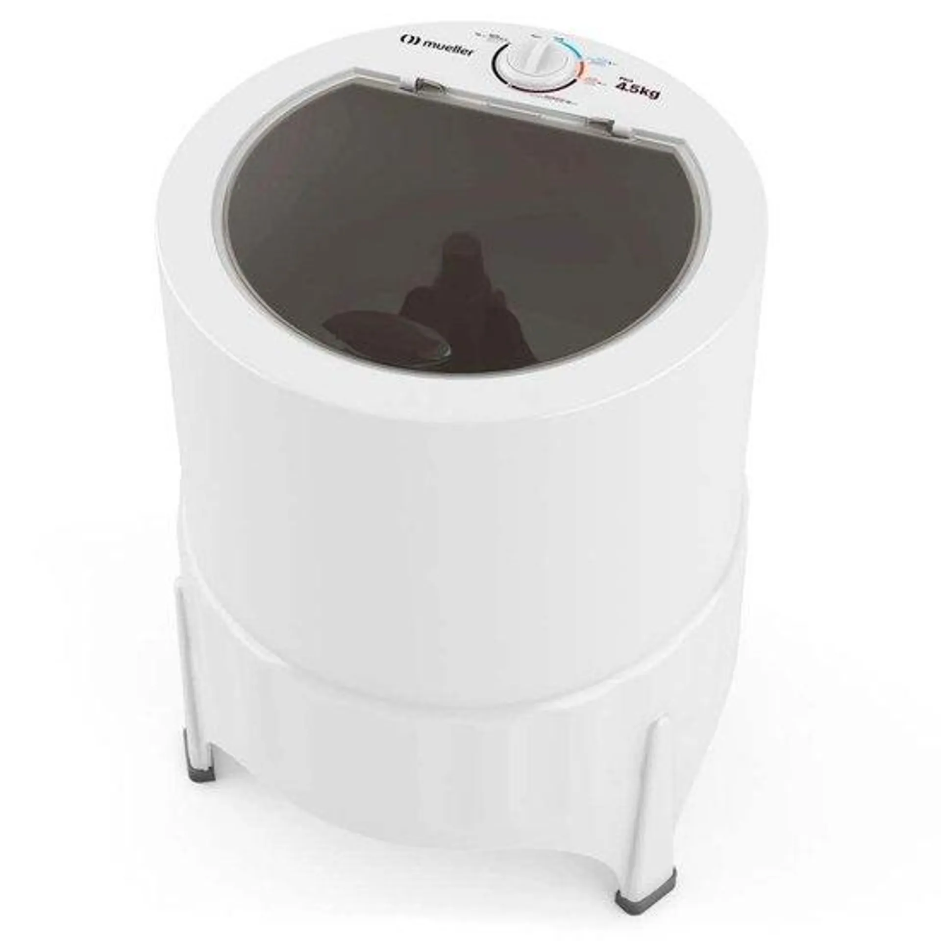 Tanquinho de lavar roupa Semiautomático Mueller Plus 4.5kg Branca