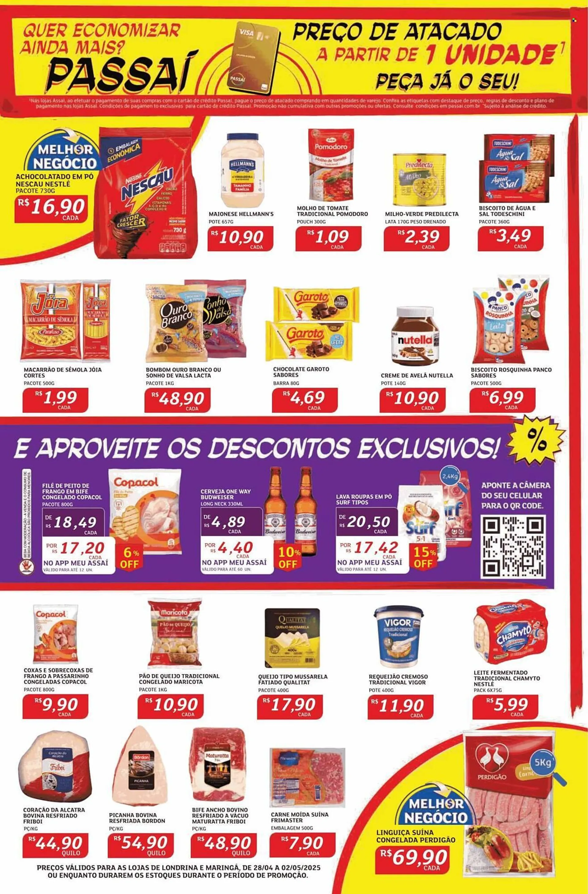 Encarte de Catálogo Assaí Atacadista 30 de abril até 2 de maio 2025 - Pagina 3
