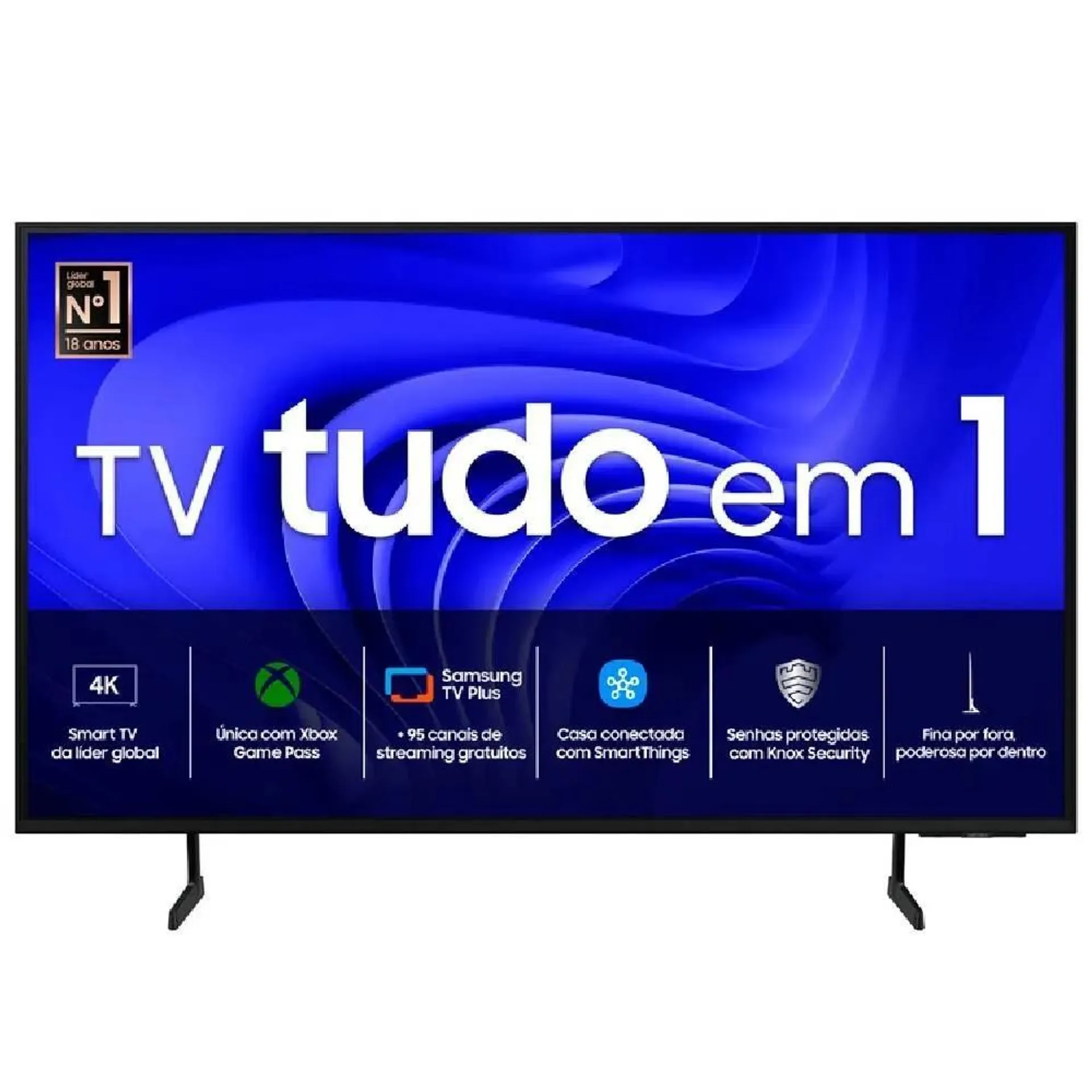 Smart Tv 43” Uhd 4K Samsung Alexa Built In 43Du7700 - Bivolt