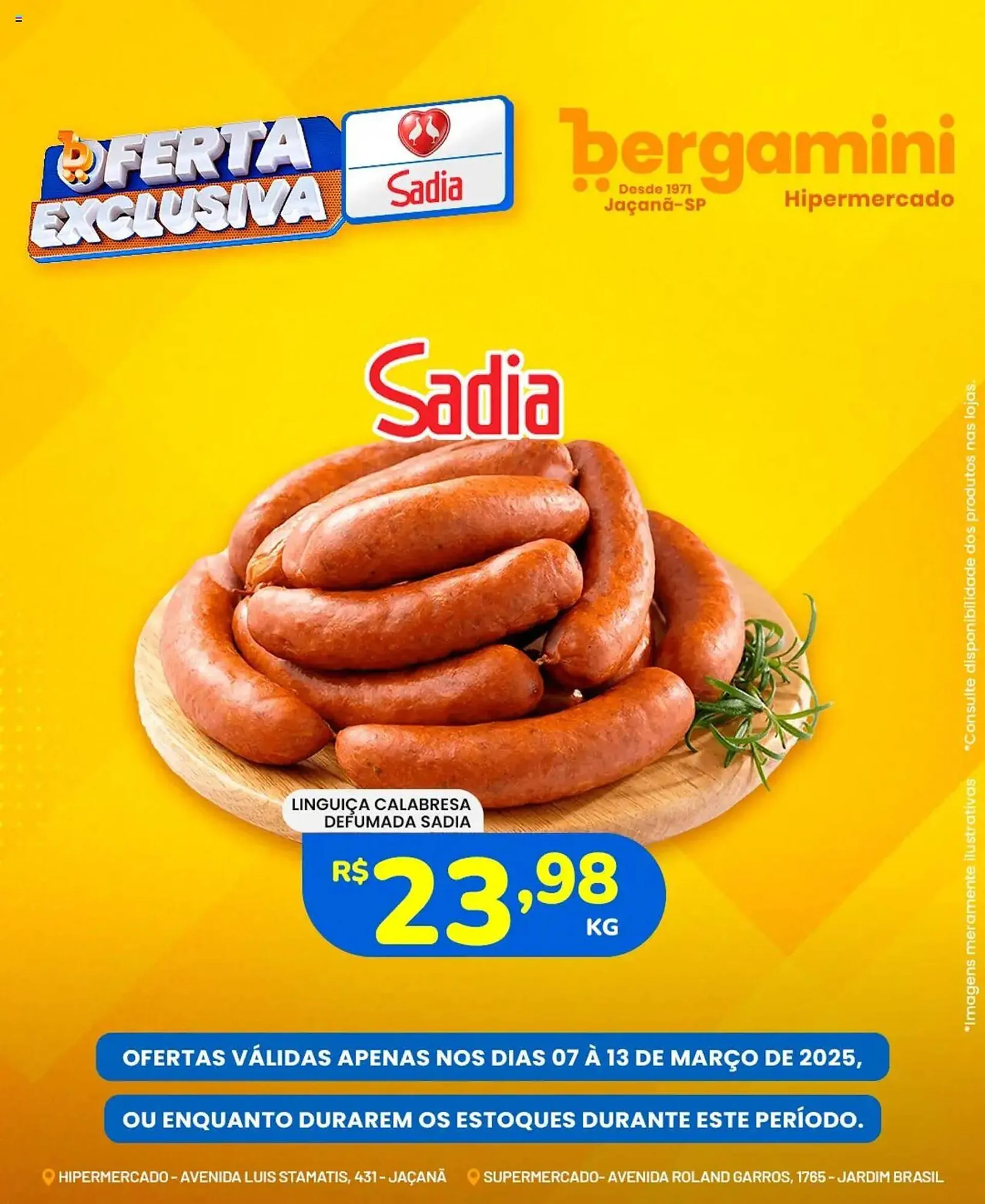 Catálogo Supermercado Bergamini - 1