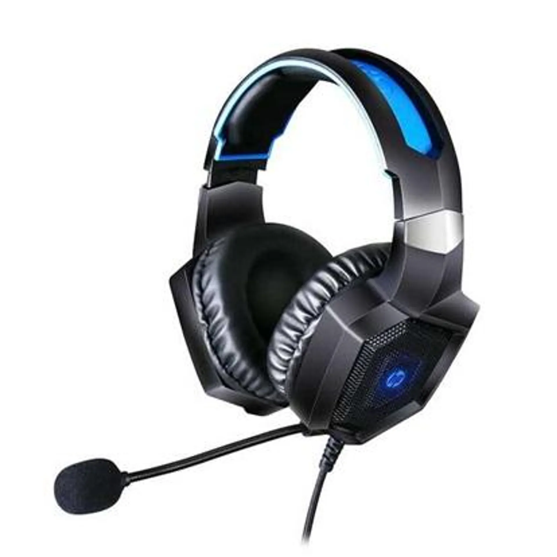 Headset Gamer 7.1 USB Preto H320gs Led 1 UN HP